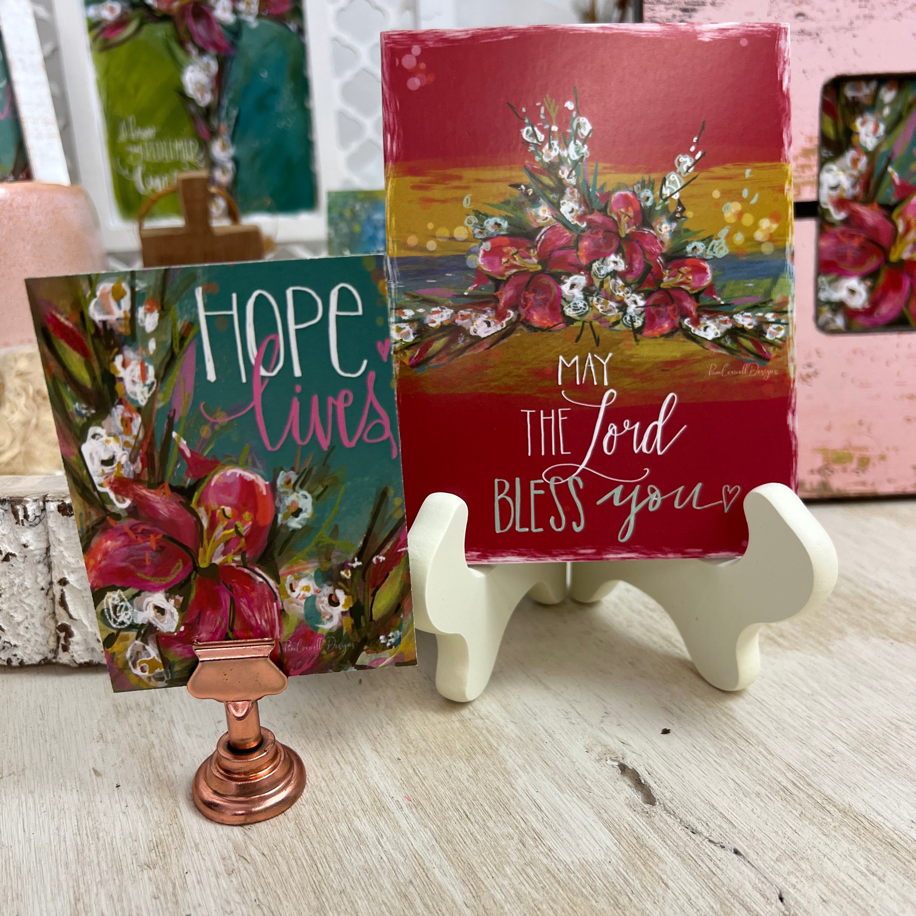 Redeemer Cross Job 19:25 ~  Little & Mini Shareable Sets ~ 2 OPTIONS