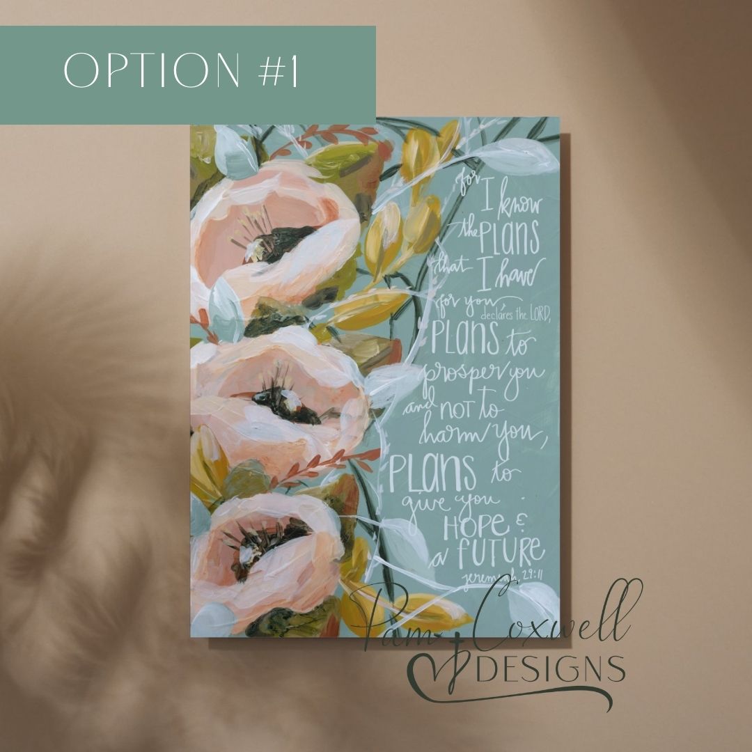 I Know the Plans ~ Jeremiah 29:11