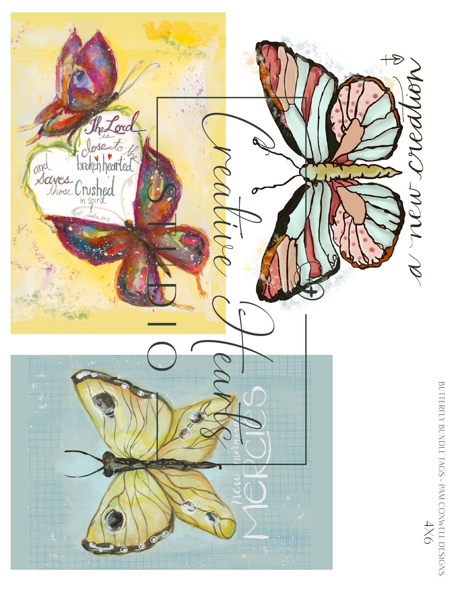 Butterfly Bundle Art Printable