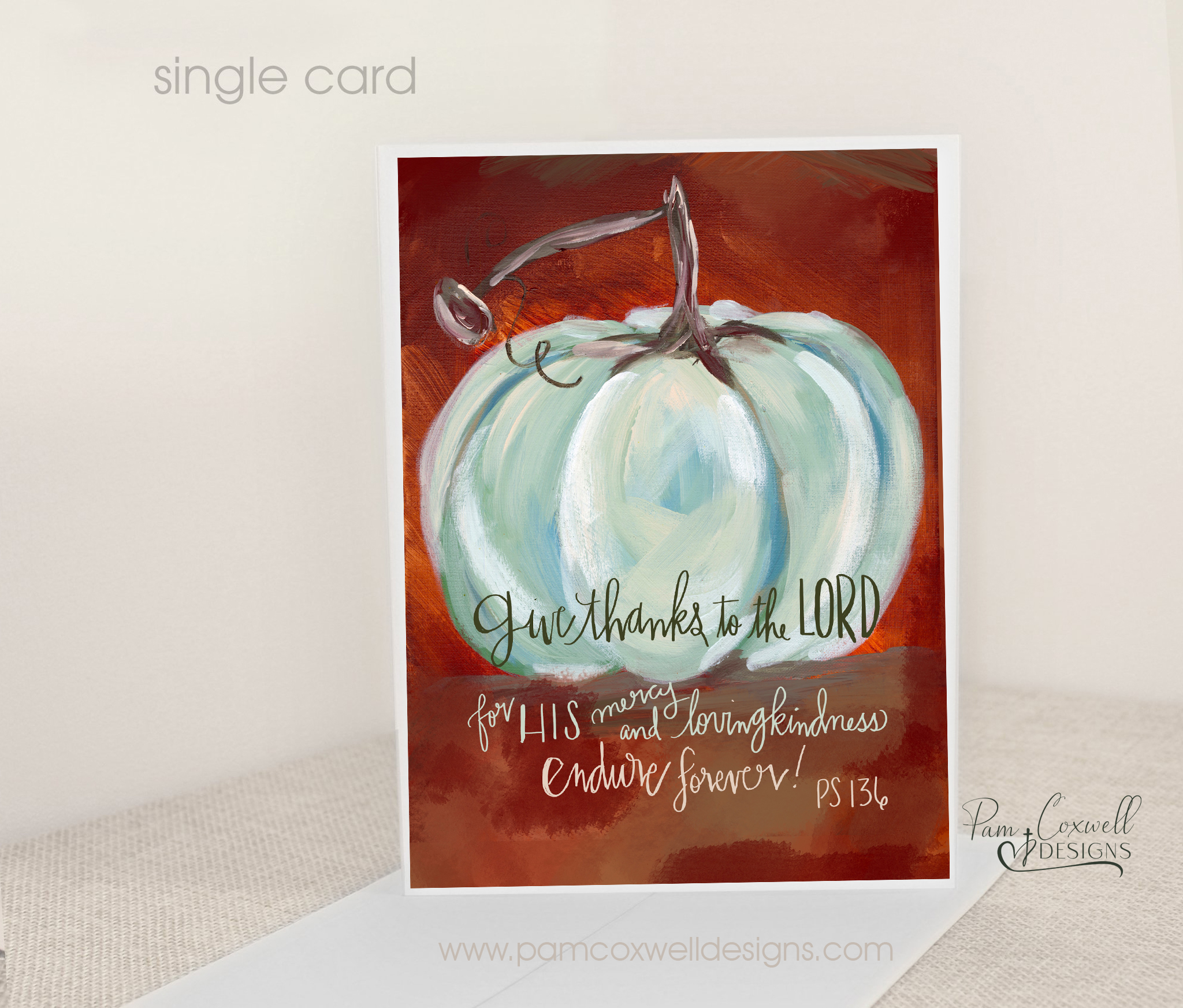 Blue Pumpkin - Notecards