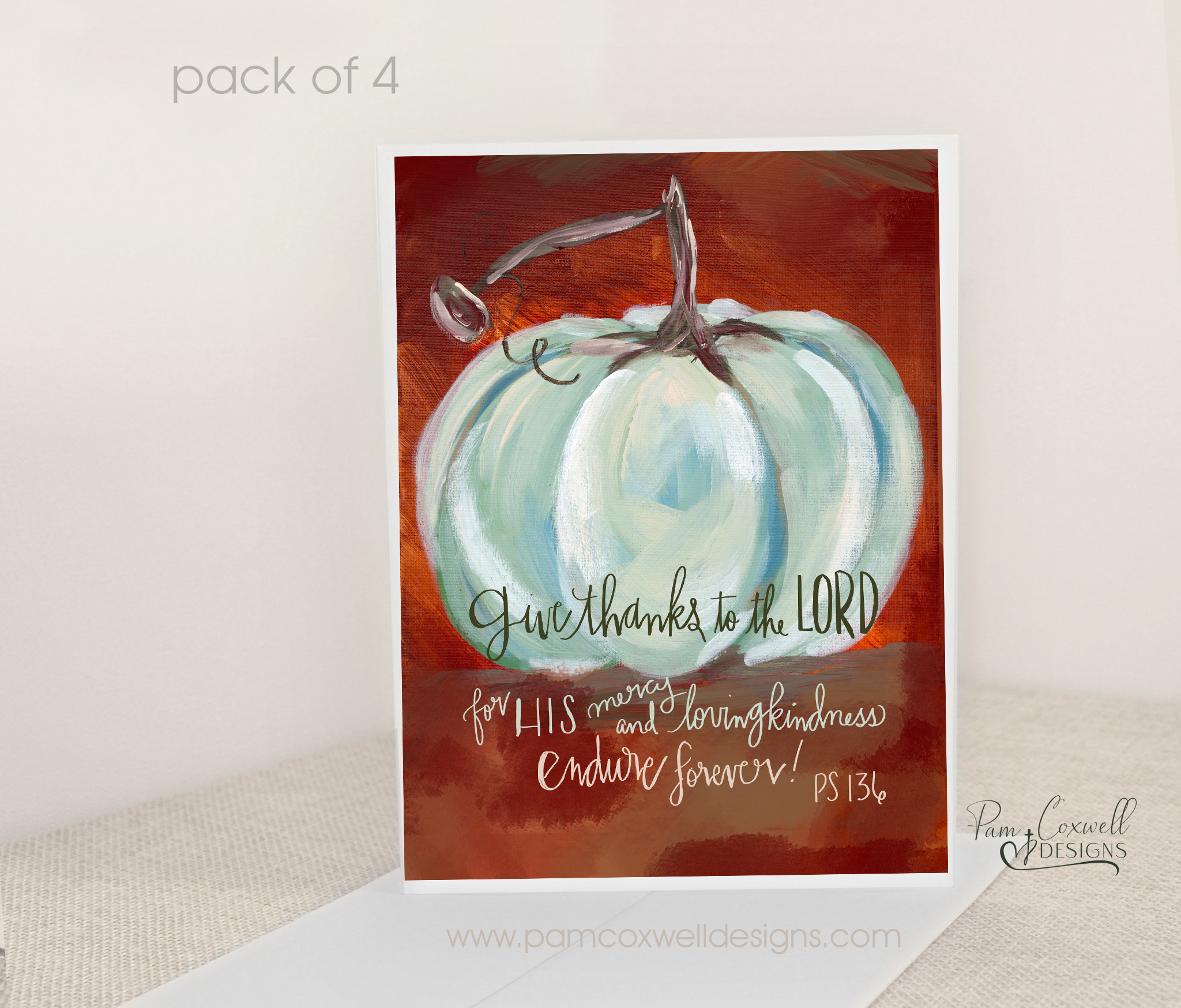 Blue Pumpkin - Notecards