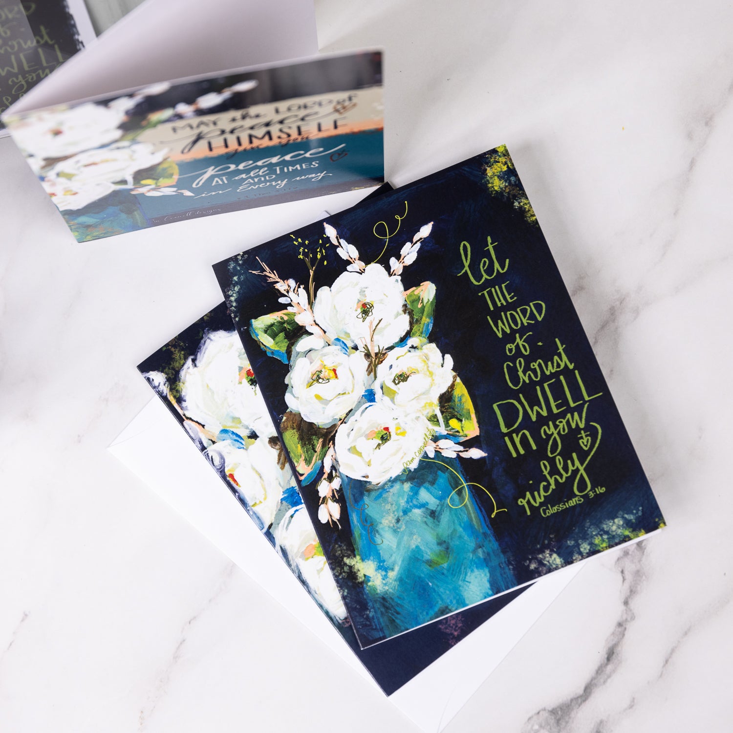 Dwell Richly Colossians 3:16 ~ Notecards ~ Sets of 4