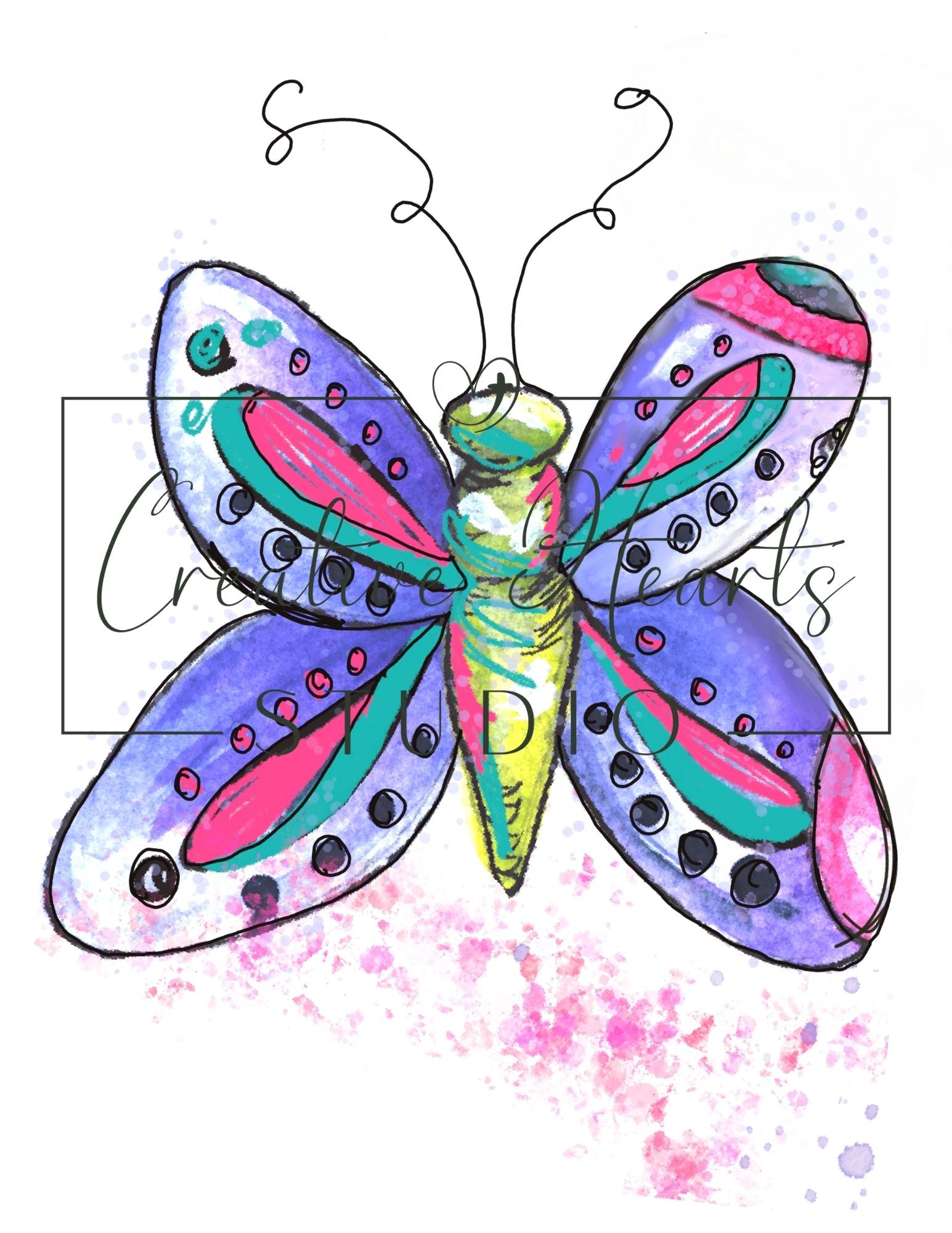 Butterfly Cluster Art Printables
