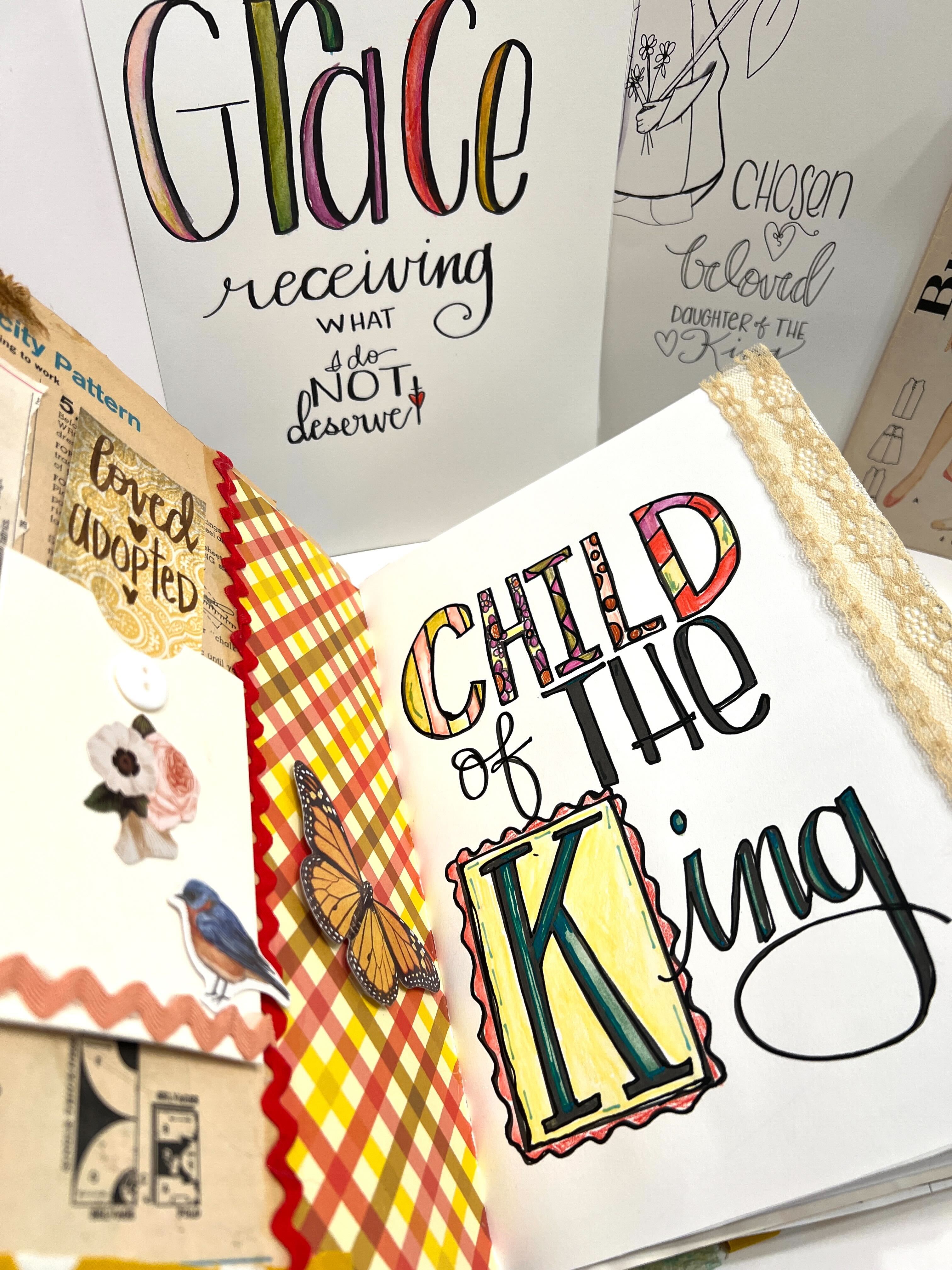 On-Demand:  Child of the King Journal Workshop + Kit Combo