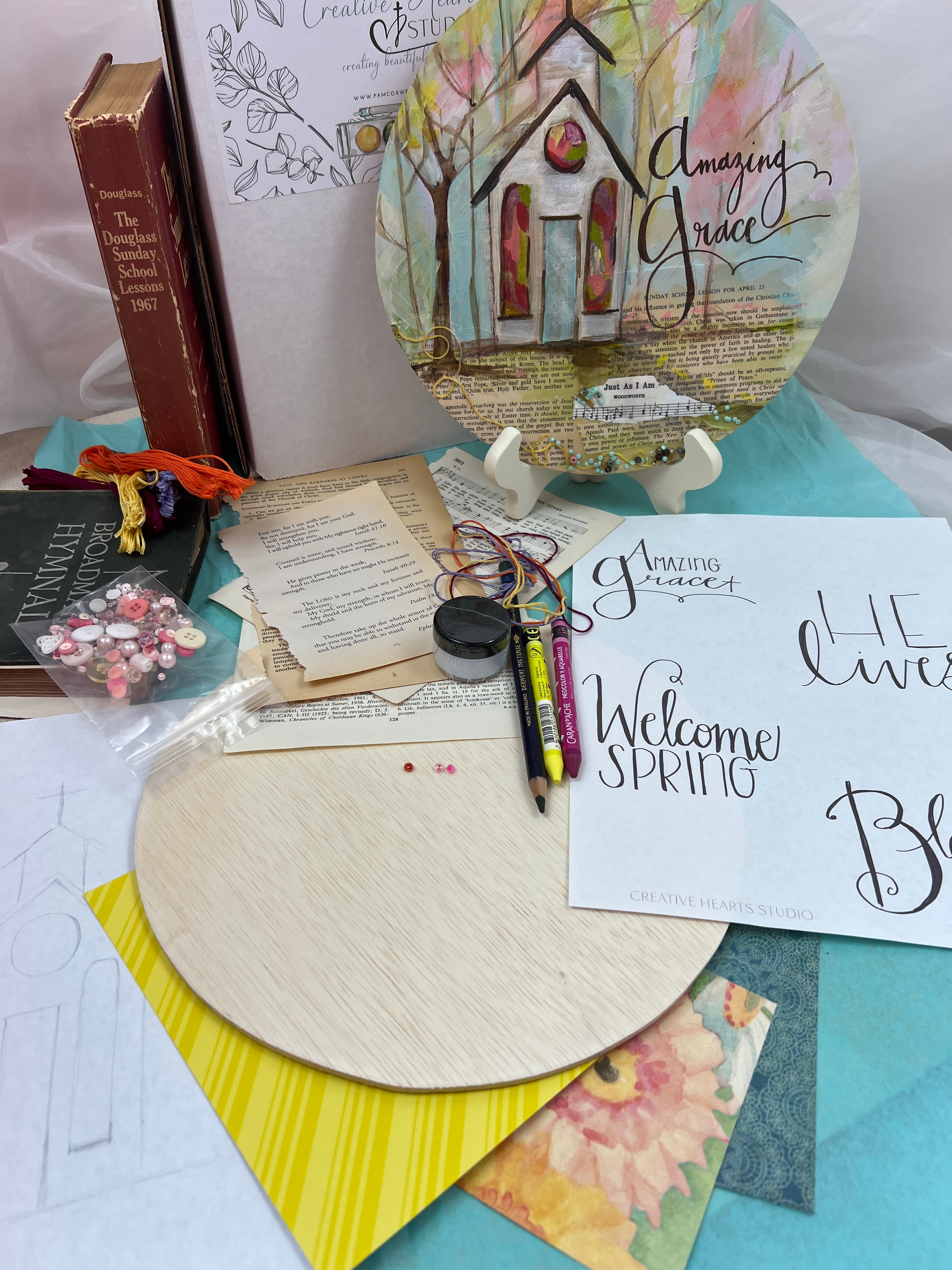 Jingle Mingle Spring Church Painting Project Kit