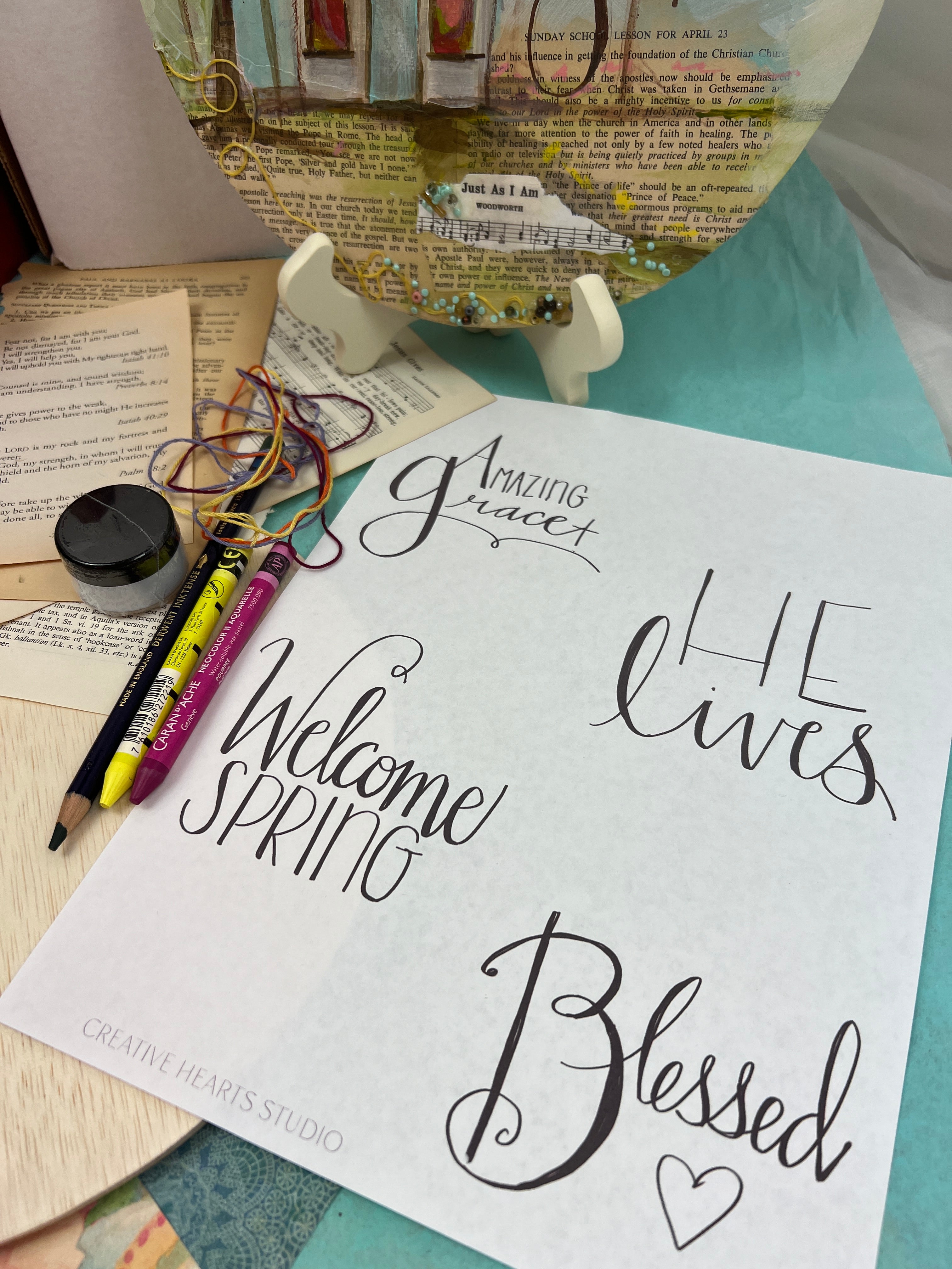 Jingle Mingle Spring Church Painting Project Kit