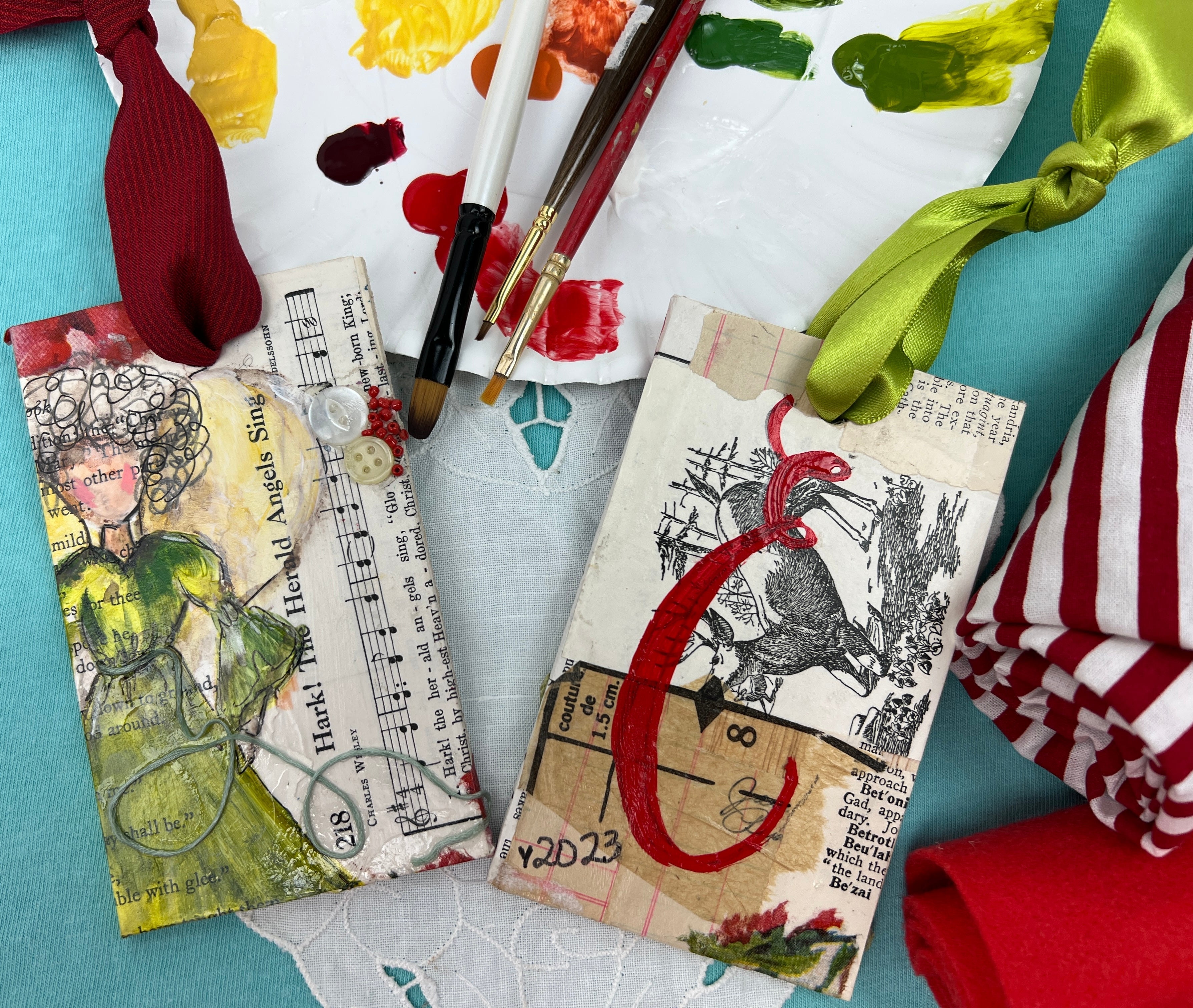 On-Demand: Painted Ornament Workshop + Kit