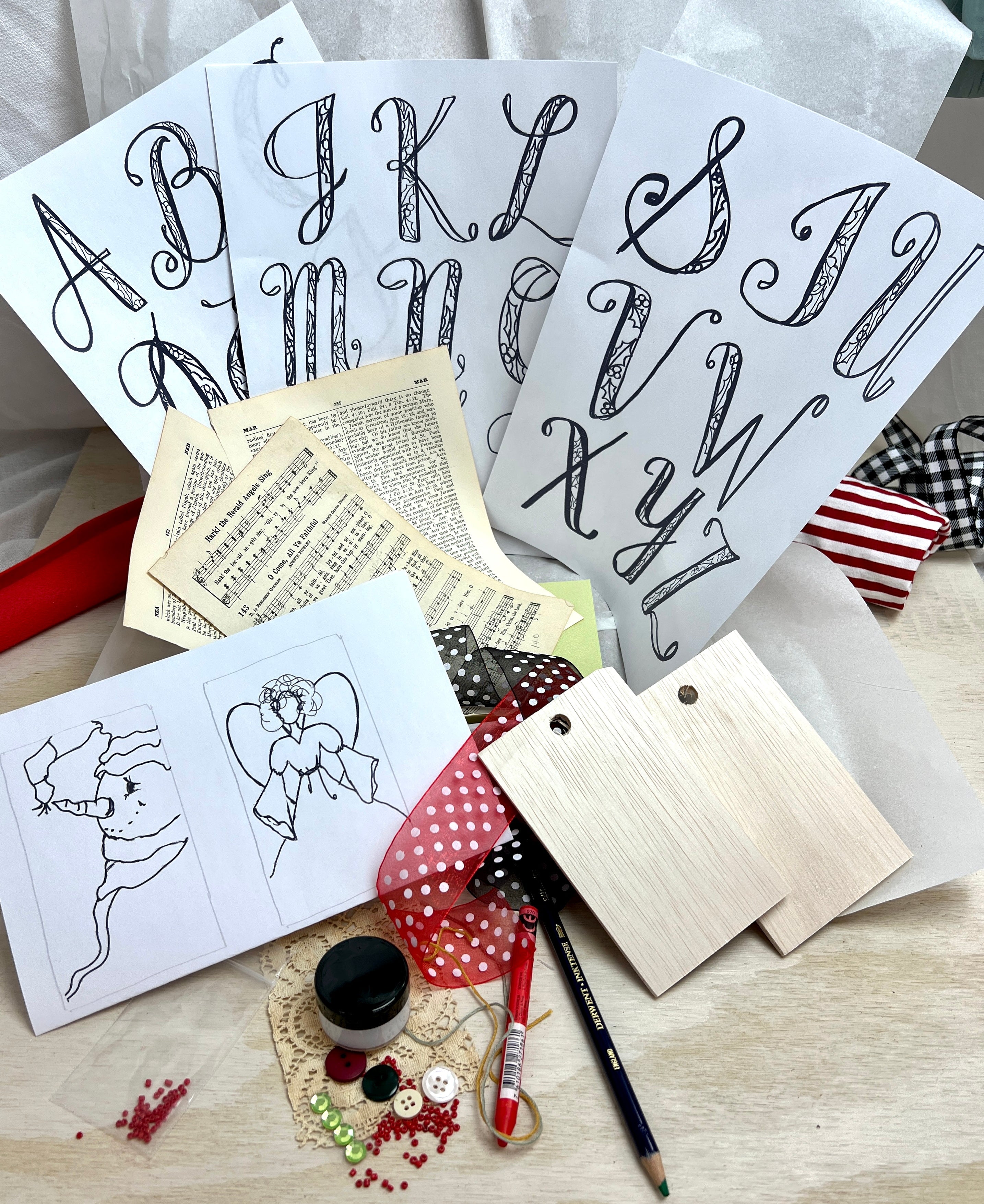 On-Demand: Painted Ornament Workshop + Kit