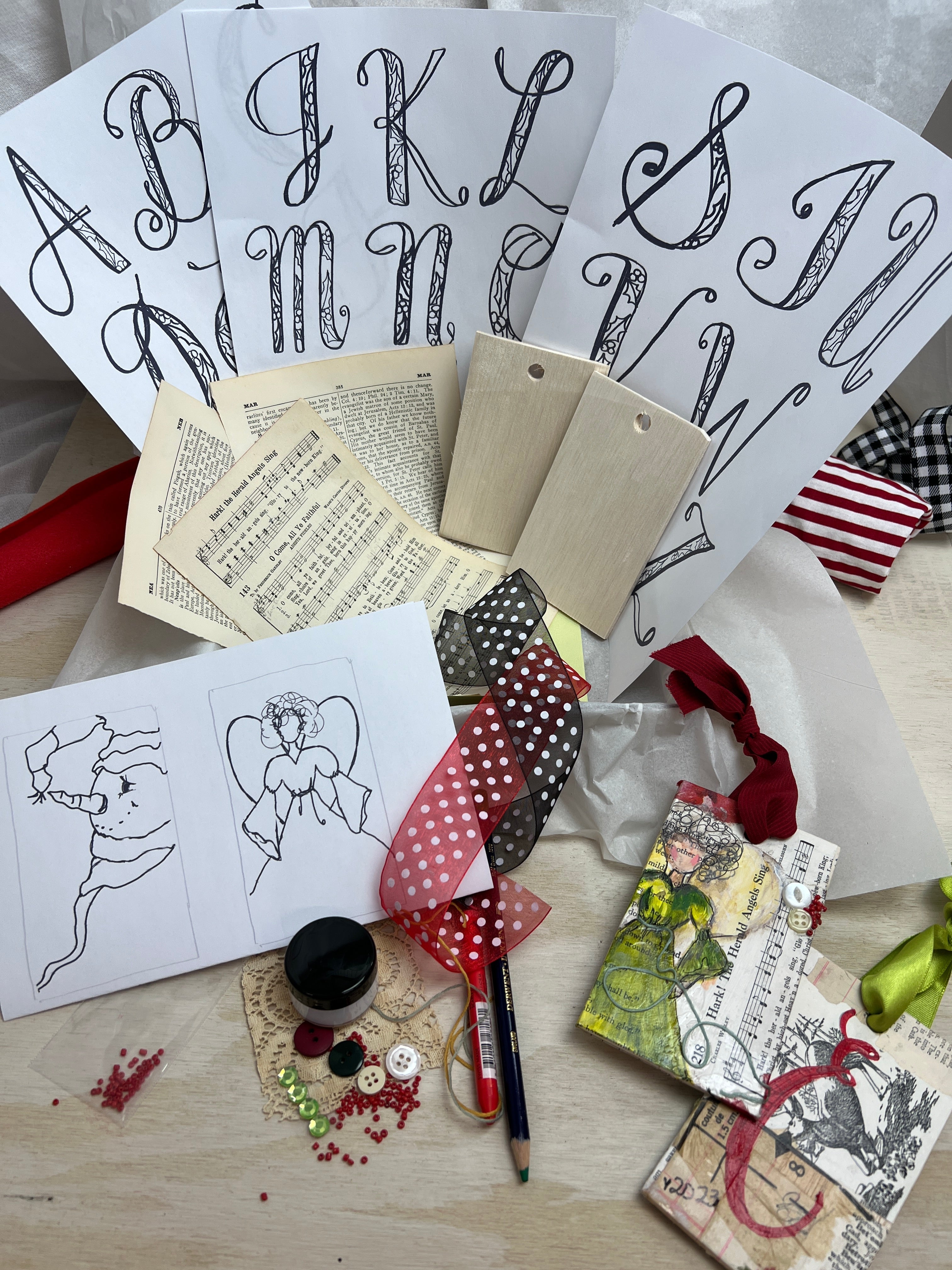 On-Demand: Painted Ornament Workshop + Kit