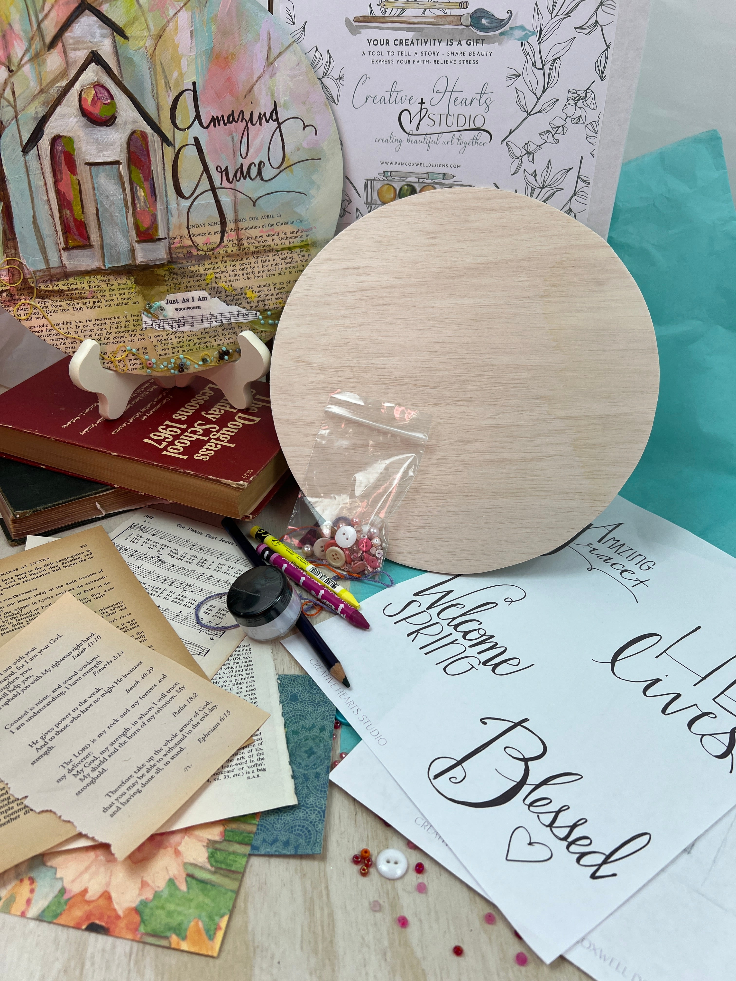 Jingle Mingle Spring Church Painting Project Kit