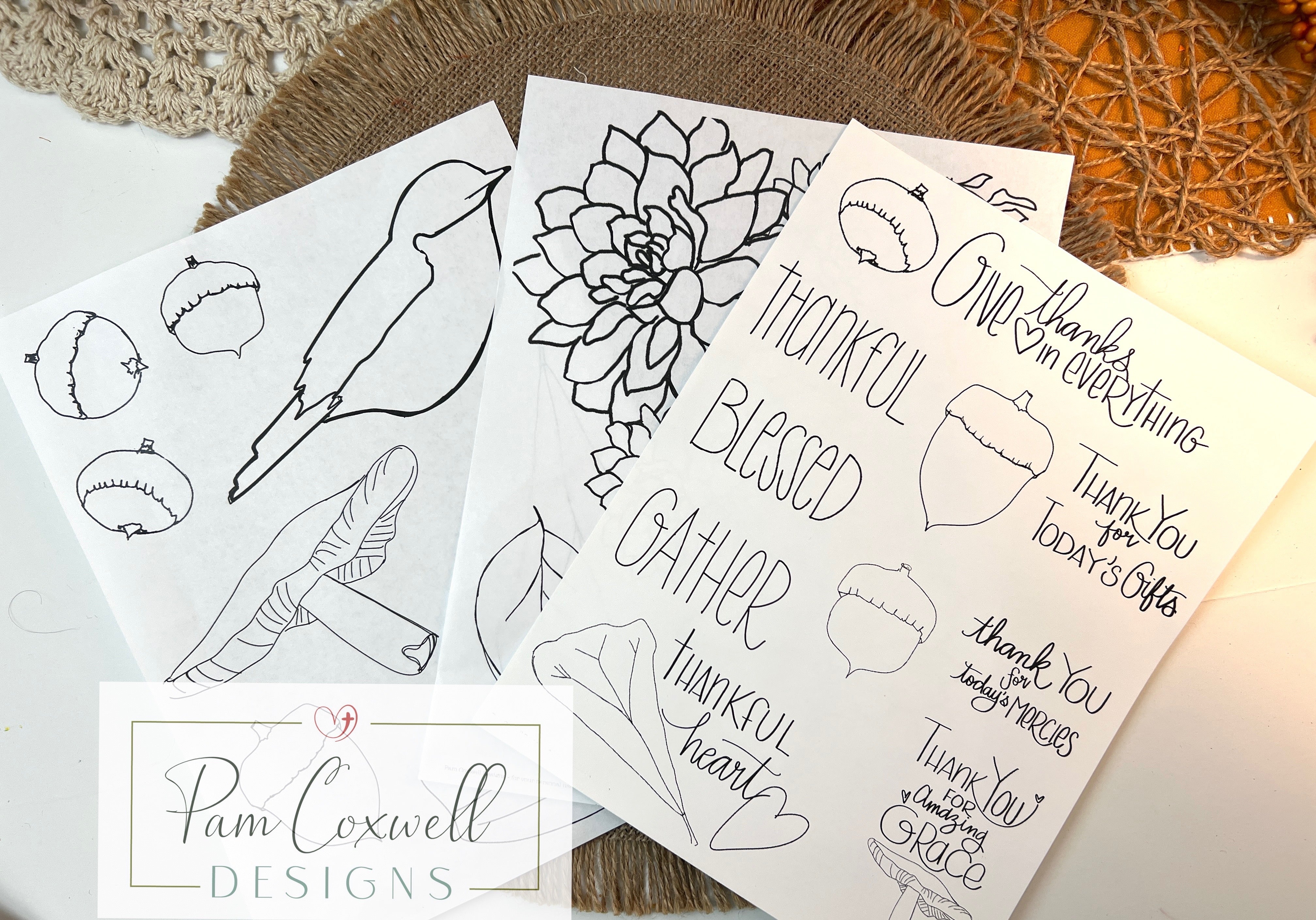 Bee Thankful Mini Journal Kit