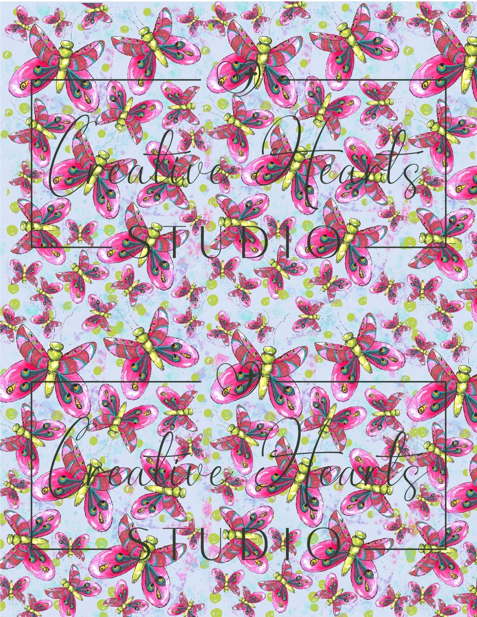 Butterfly Cluster Art Printables