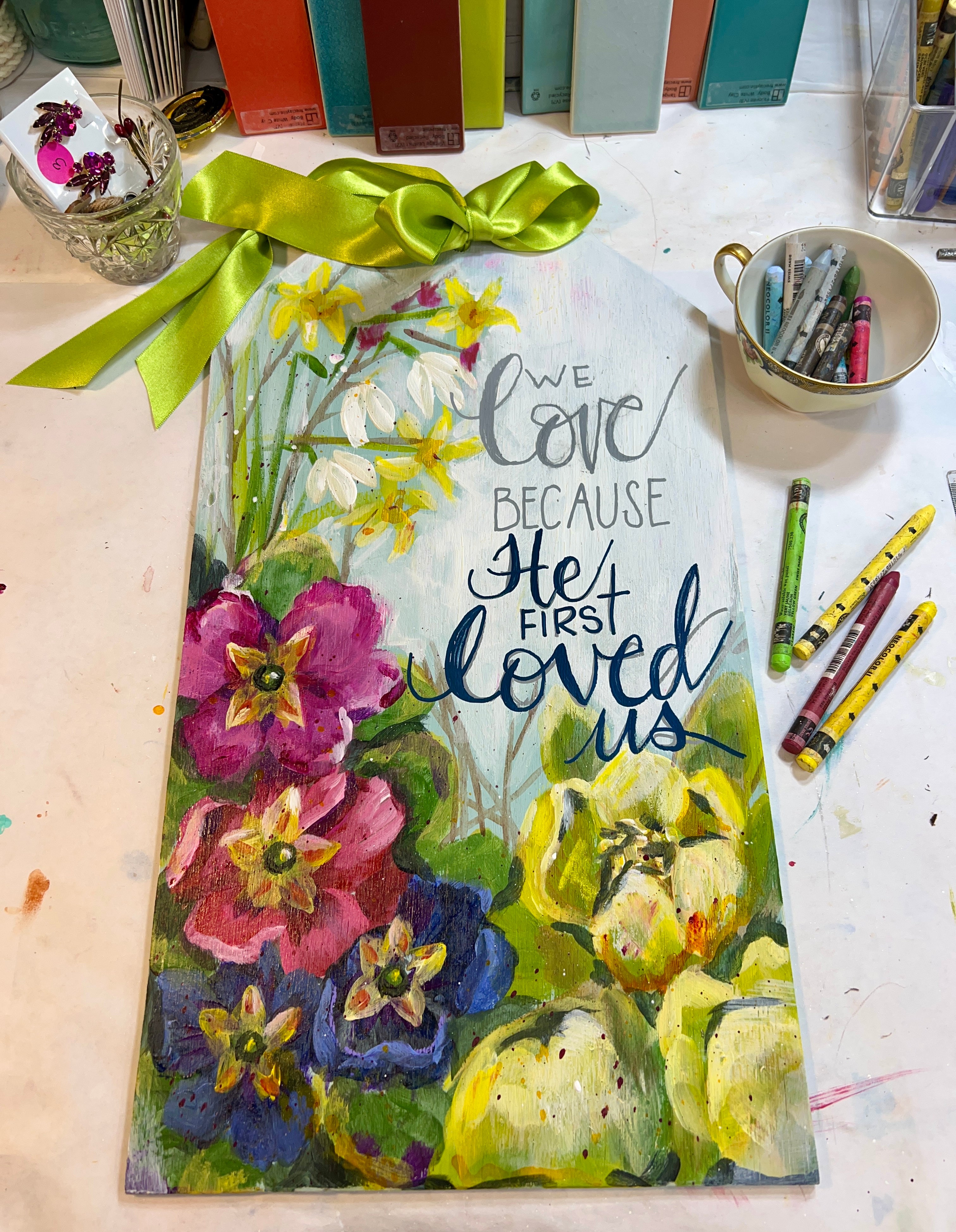 18" Wooden Tag & Traceables