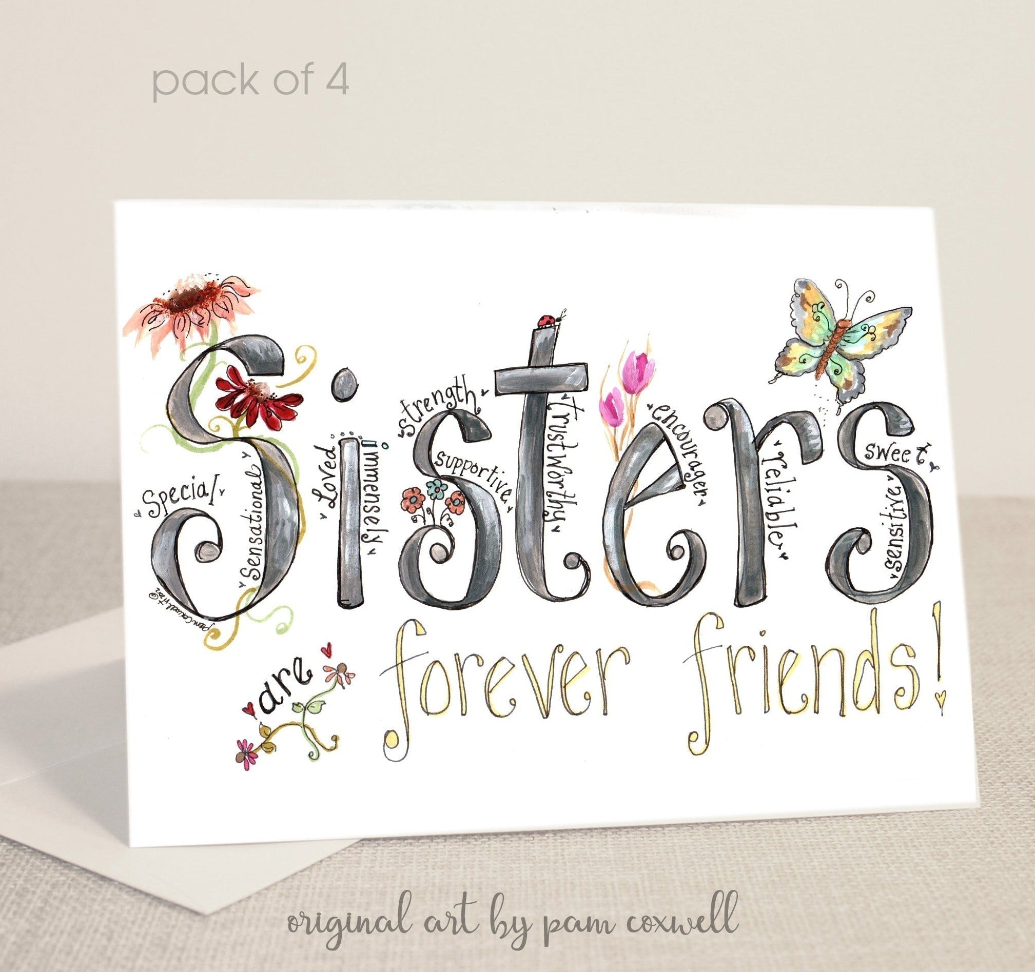 Sisters - Notecards