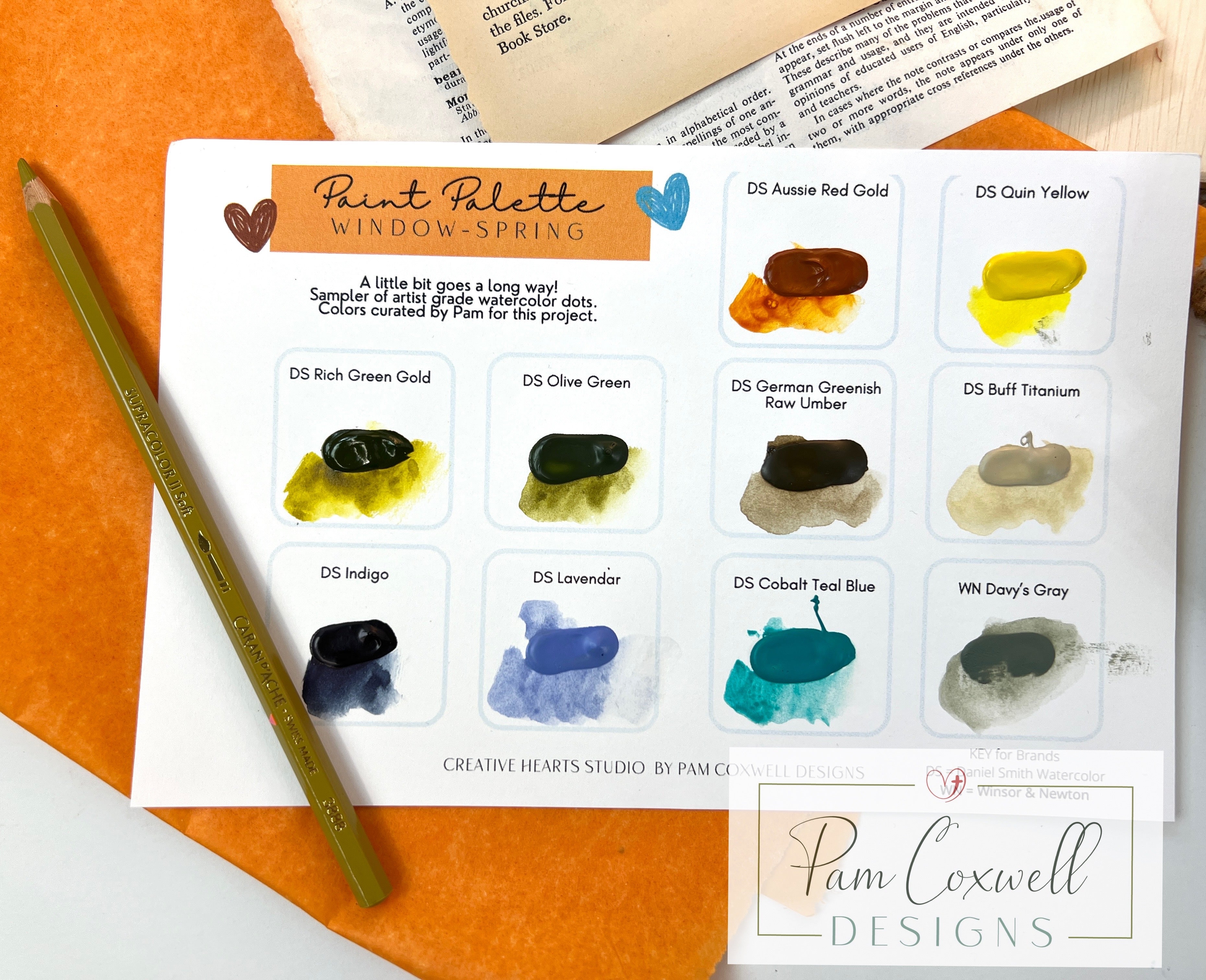 Interchangeable Painted Window Project Kit ~ FALL Design