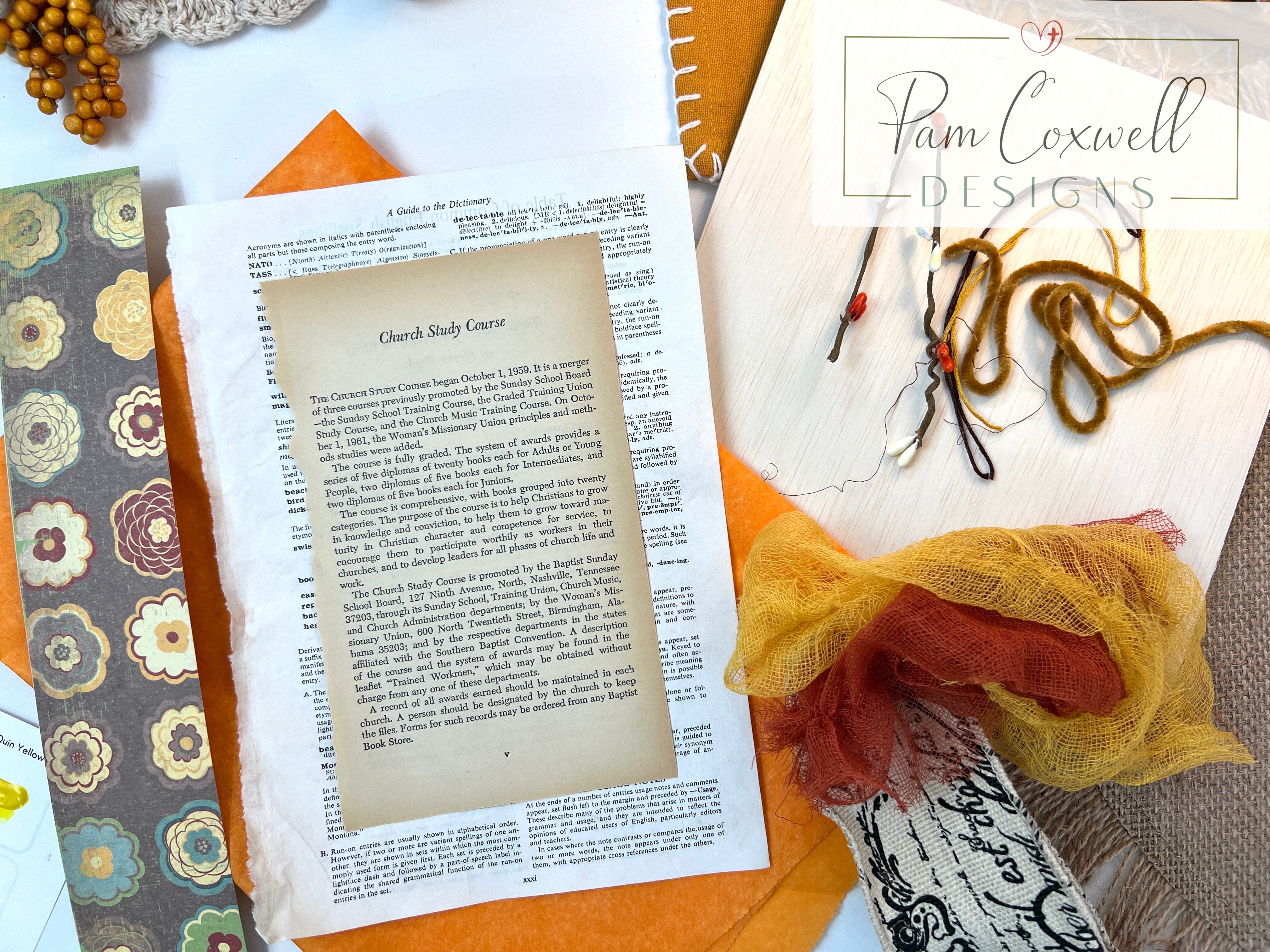 Interchangeable Painted Window Project Kit ~ FALL Design