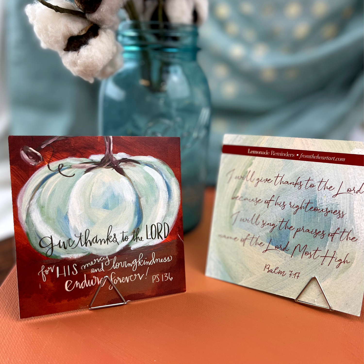 Blue Pumpkin Psalm 136 ~ Little & Mini Shareable Sets ~ 2 OPTIONS