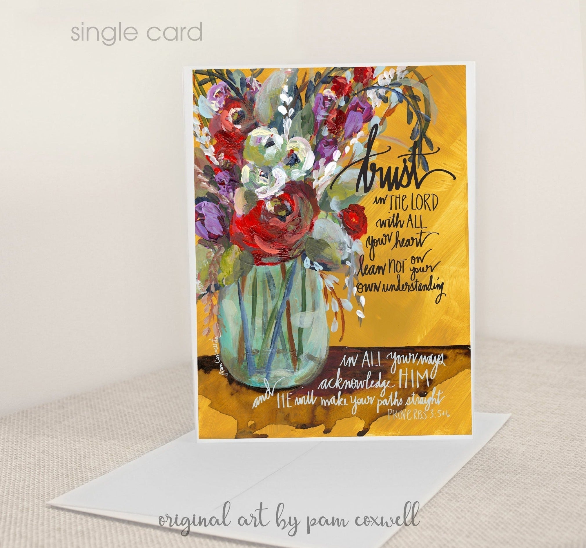 Trust Vase - Notecards