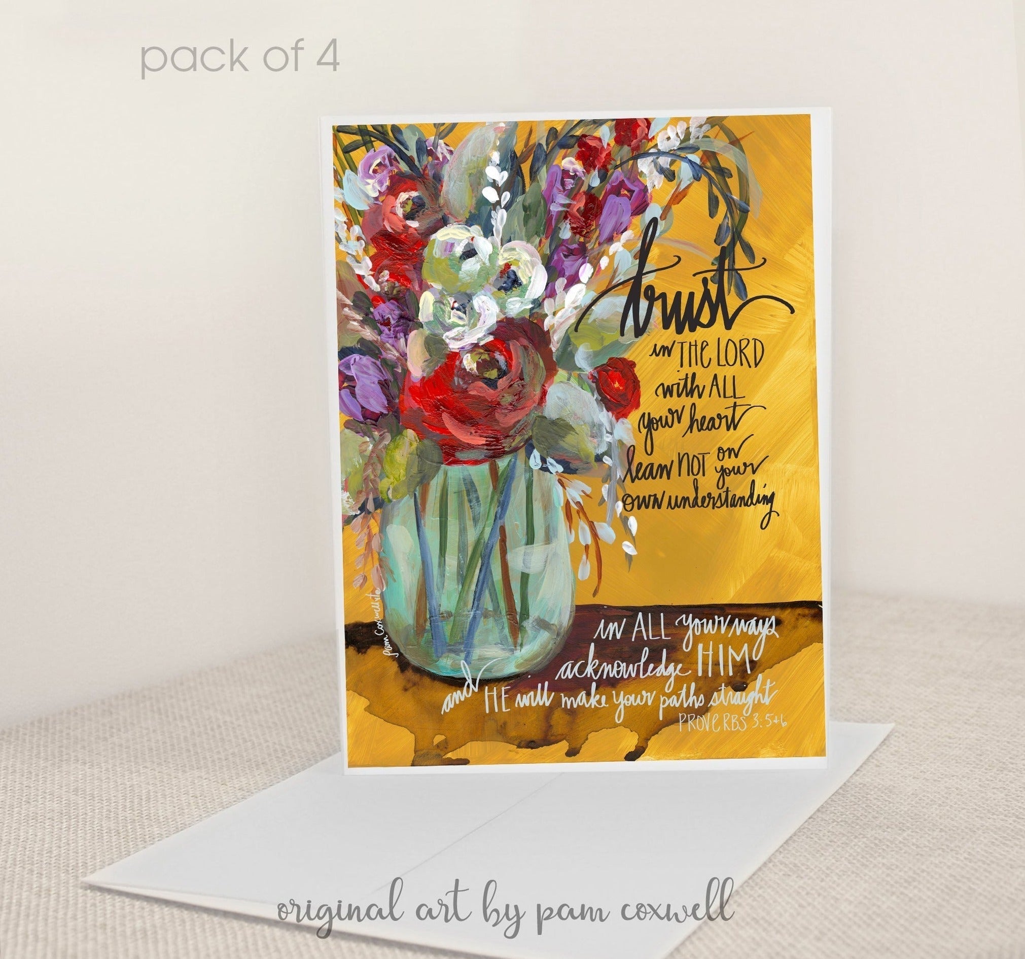 Trust Vase - Notecards