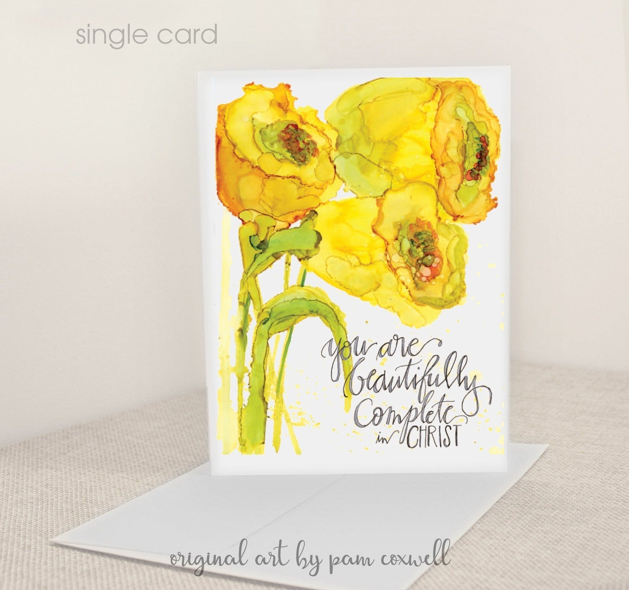 You Are Beautifully Complete in Christ - Notecards