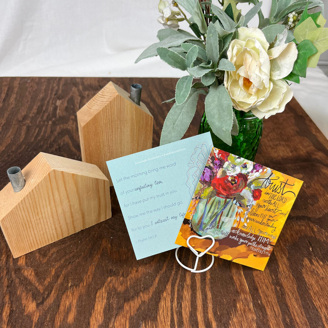 Proverbs 3:5 & 6 - Having a Healthy Distrust of Self – Pam Coxwell Designs
