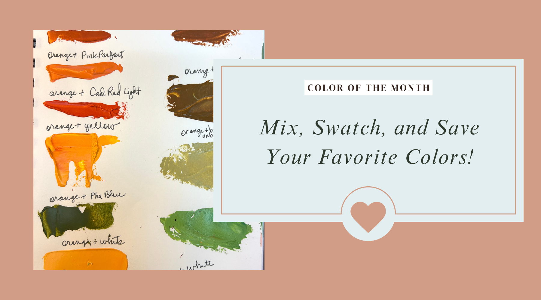 Mix, Swatch, and Save Your Favorite Colors!