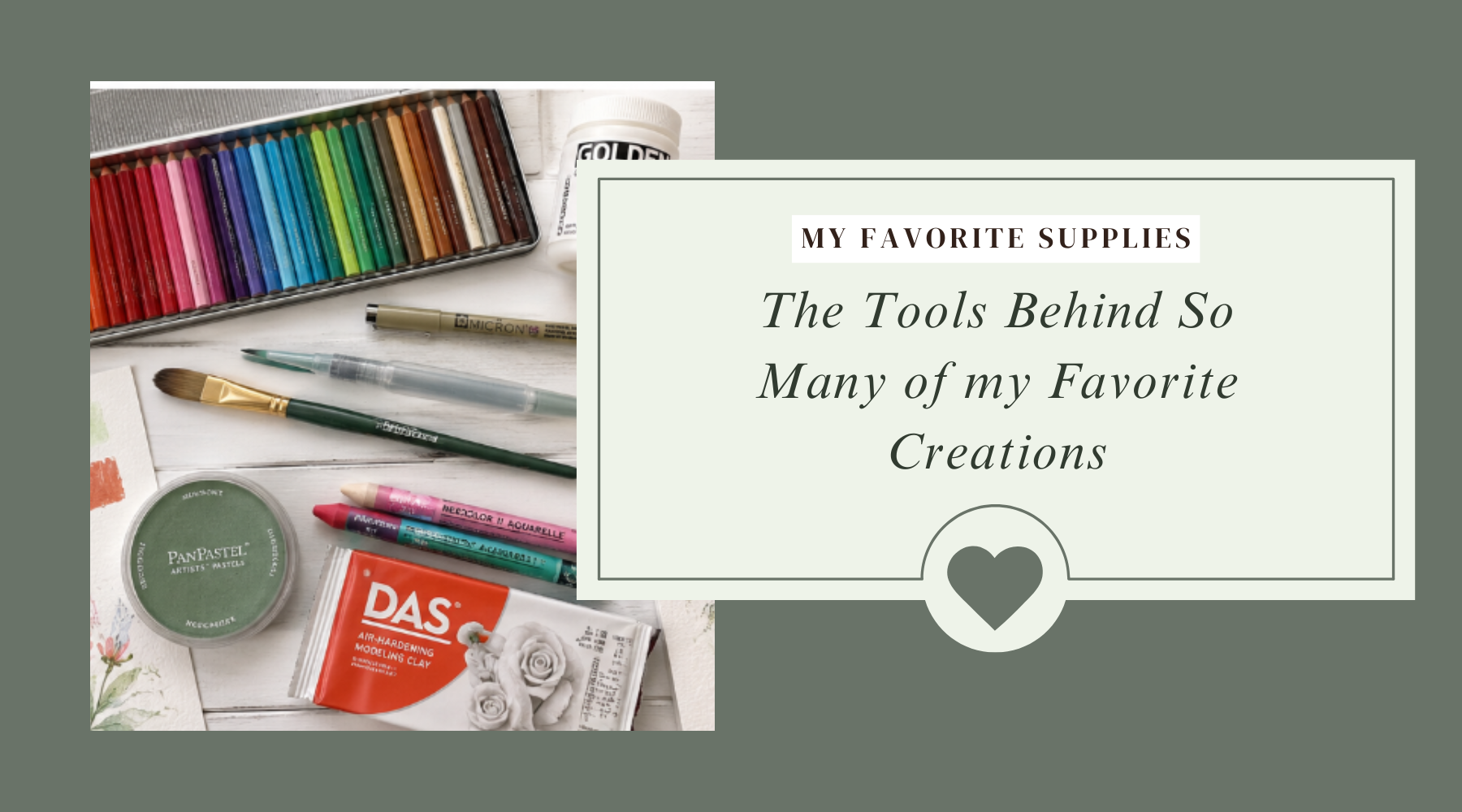The Art Supplies I Reach for Again and Again