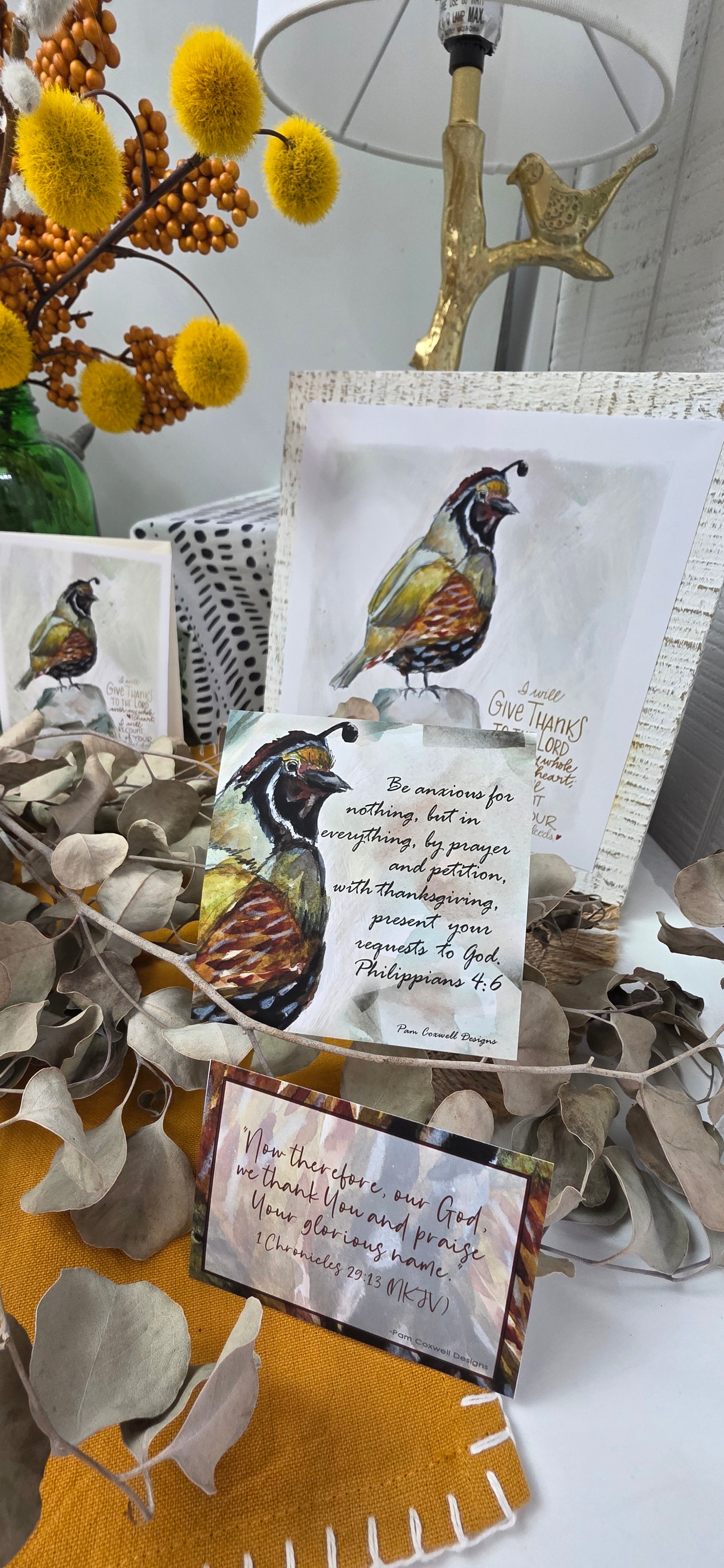 Give Thanks ~ Psalm 9:1 ~ One-Time Box