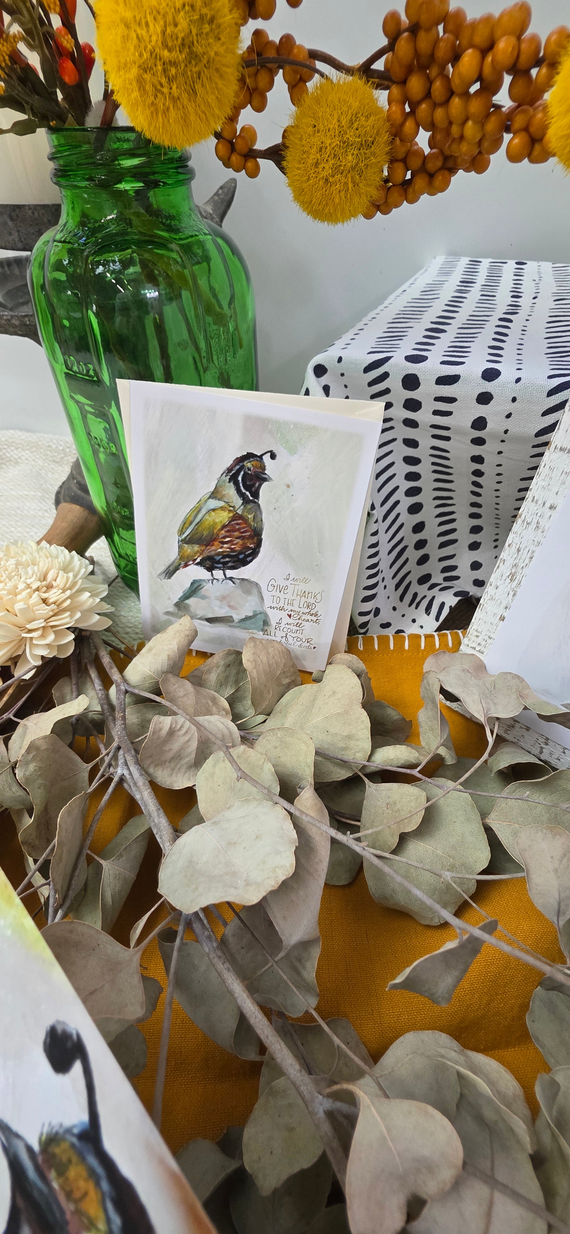 Give Thanks ~ Psalm 9:1 ~ One-Time Box