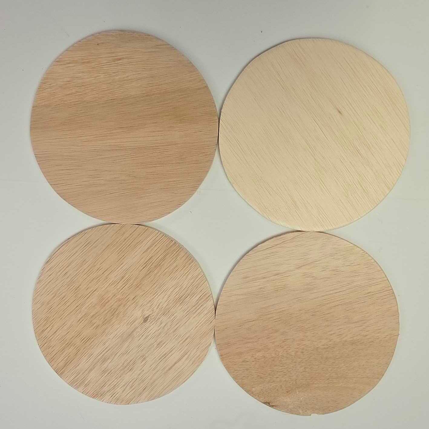 Wood Circle Cutout Bundles- 4", 6", 10", 15"