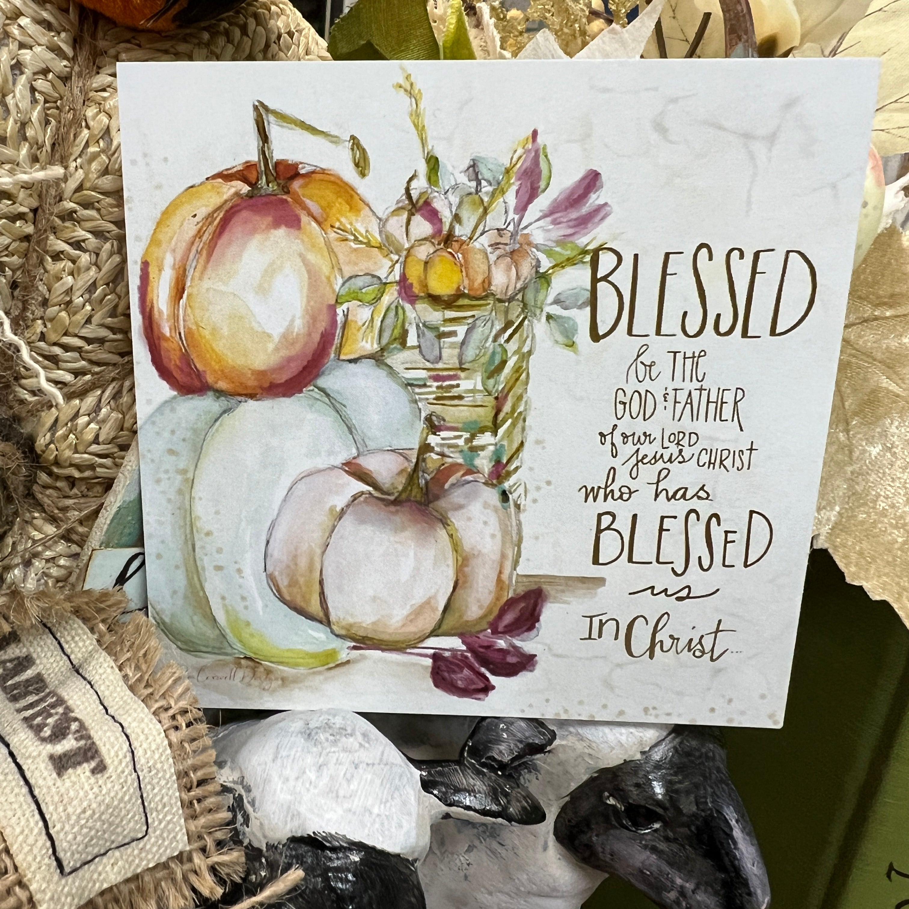 Fall Blessed ~ Ephesians 1:3 ~ One-Time Box