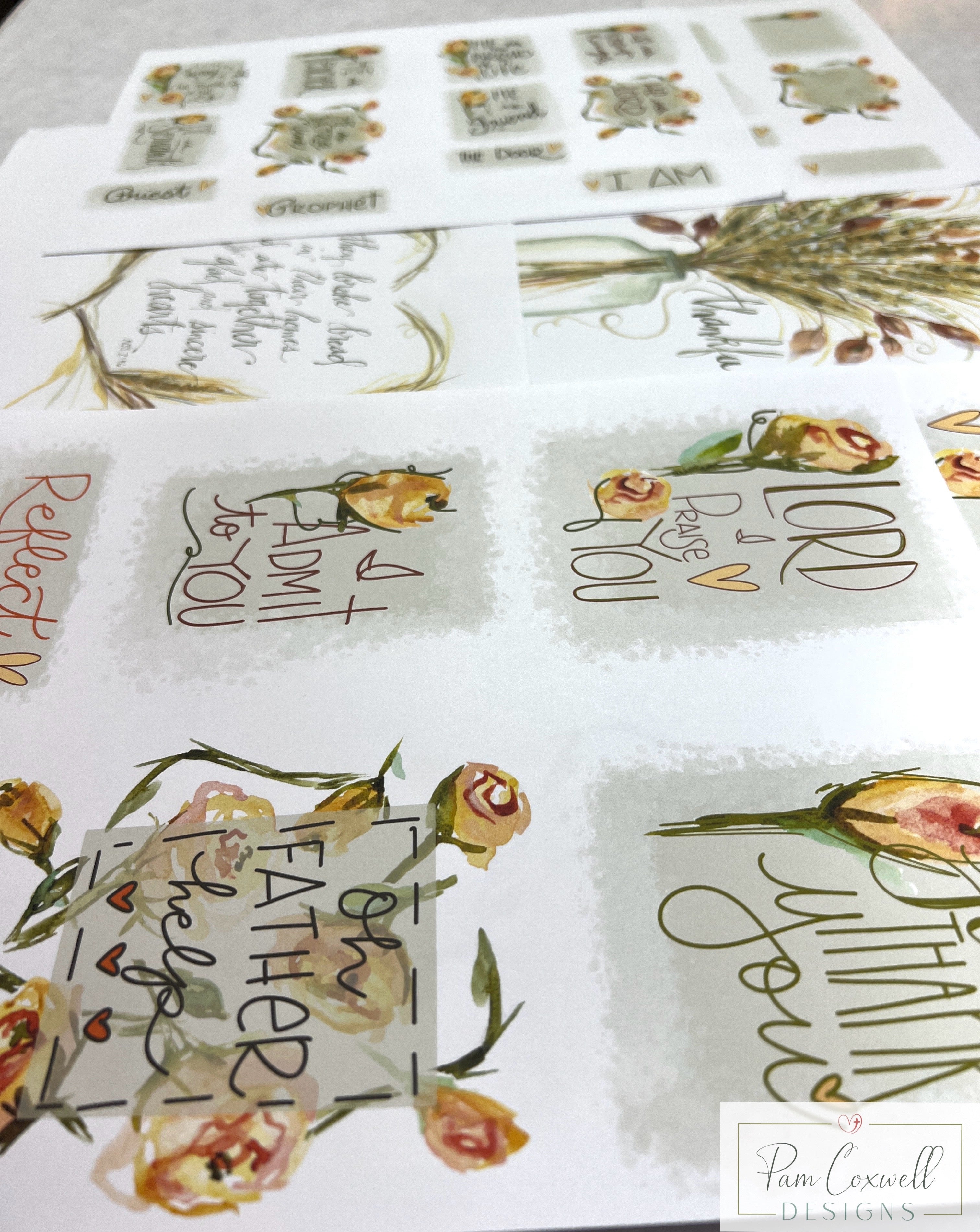 Wheat & Grain ART Printables Bundle