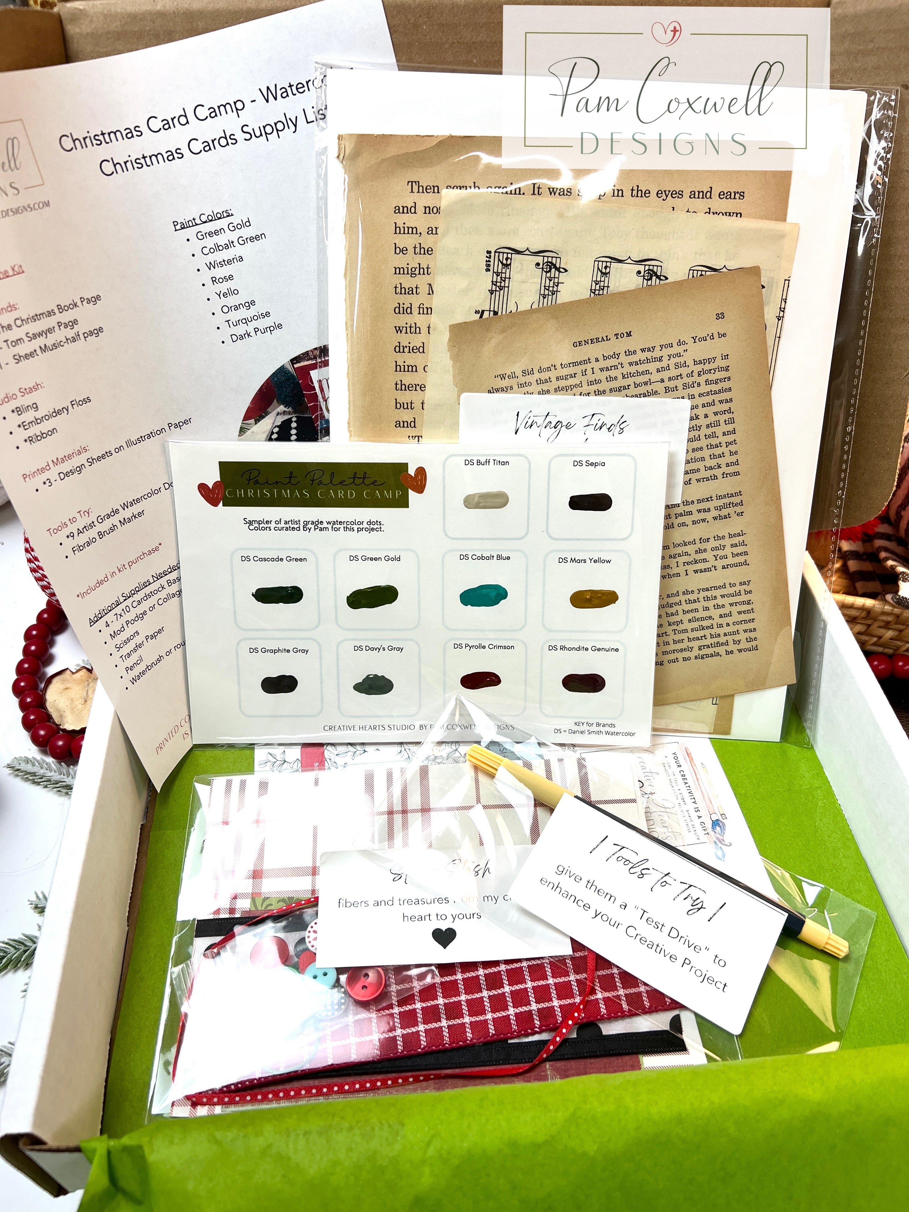 Christmas Card Camp Project Kit