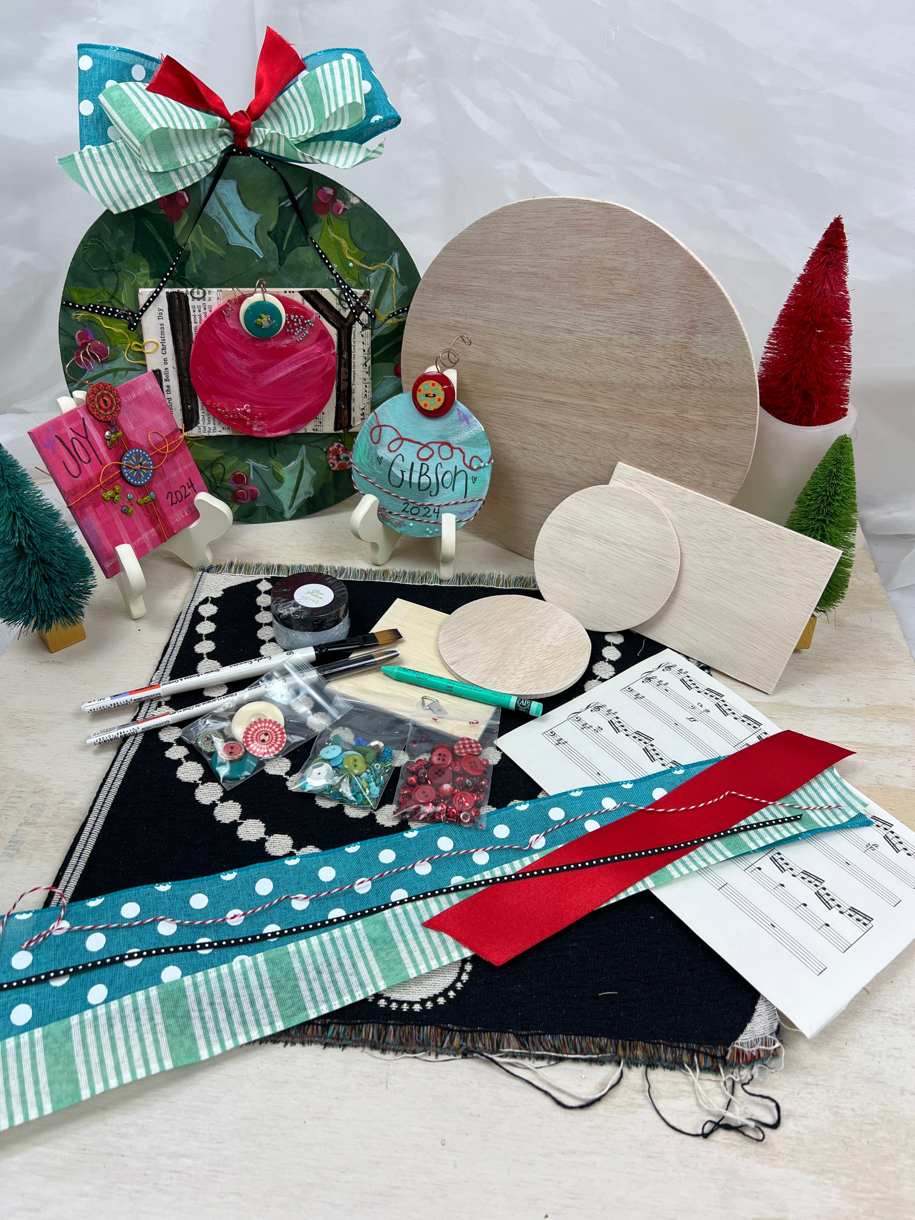 The Christmas Craft Camp TWO PROJECT KIT  BUNDLE