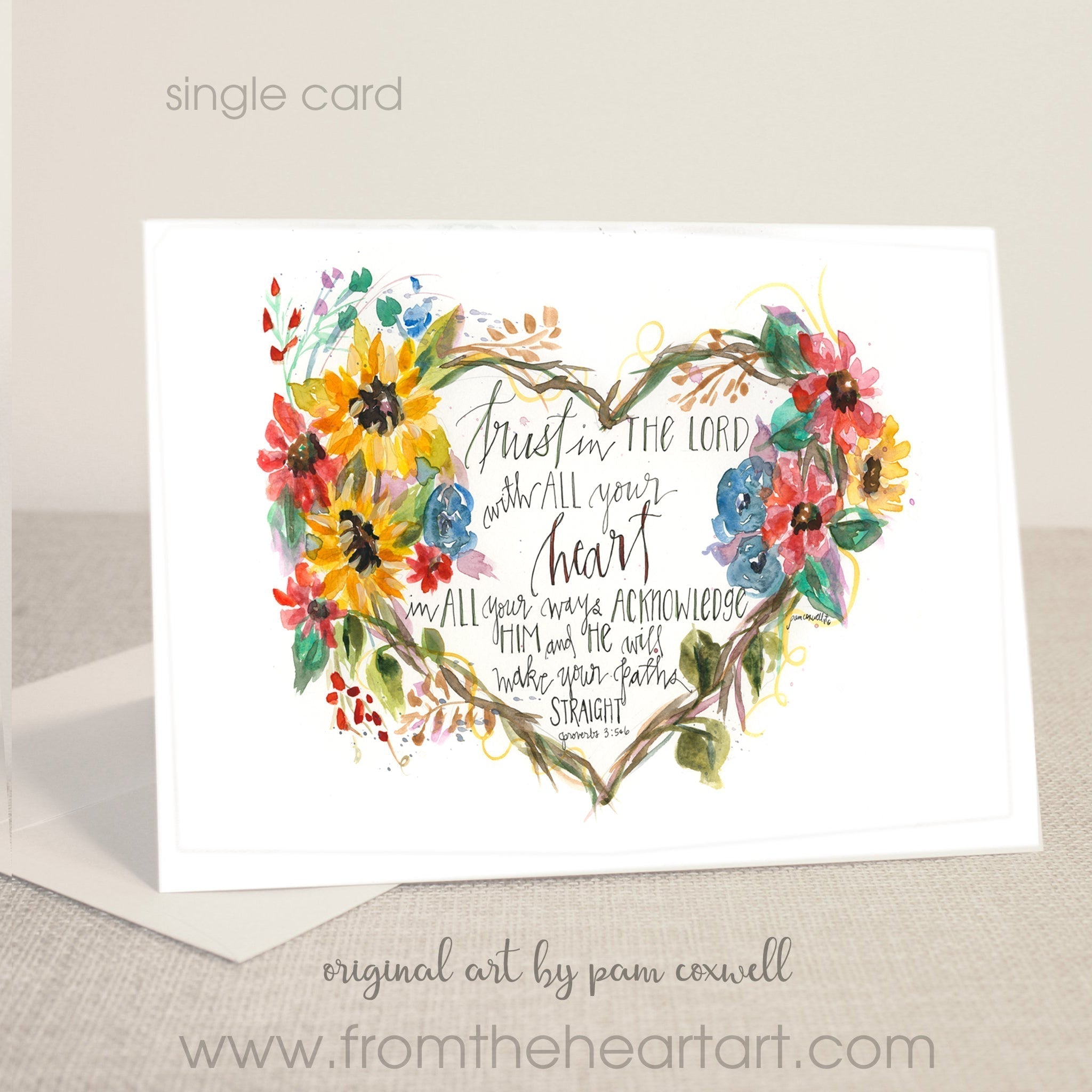 Floral Heart Trust - Notecards