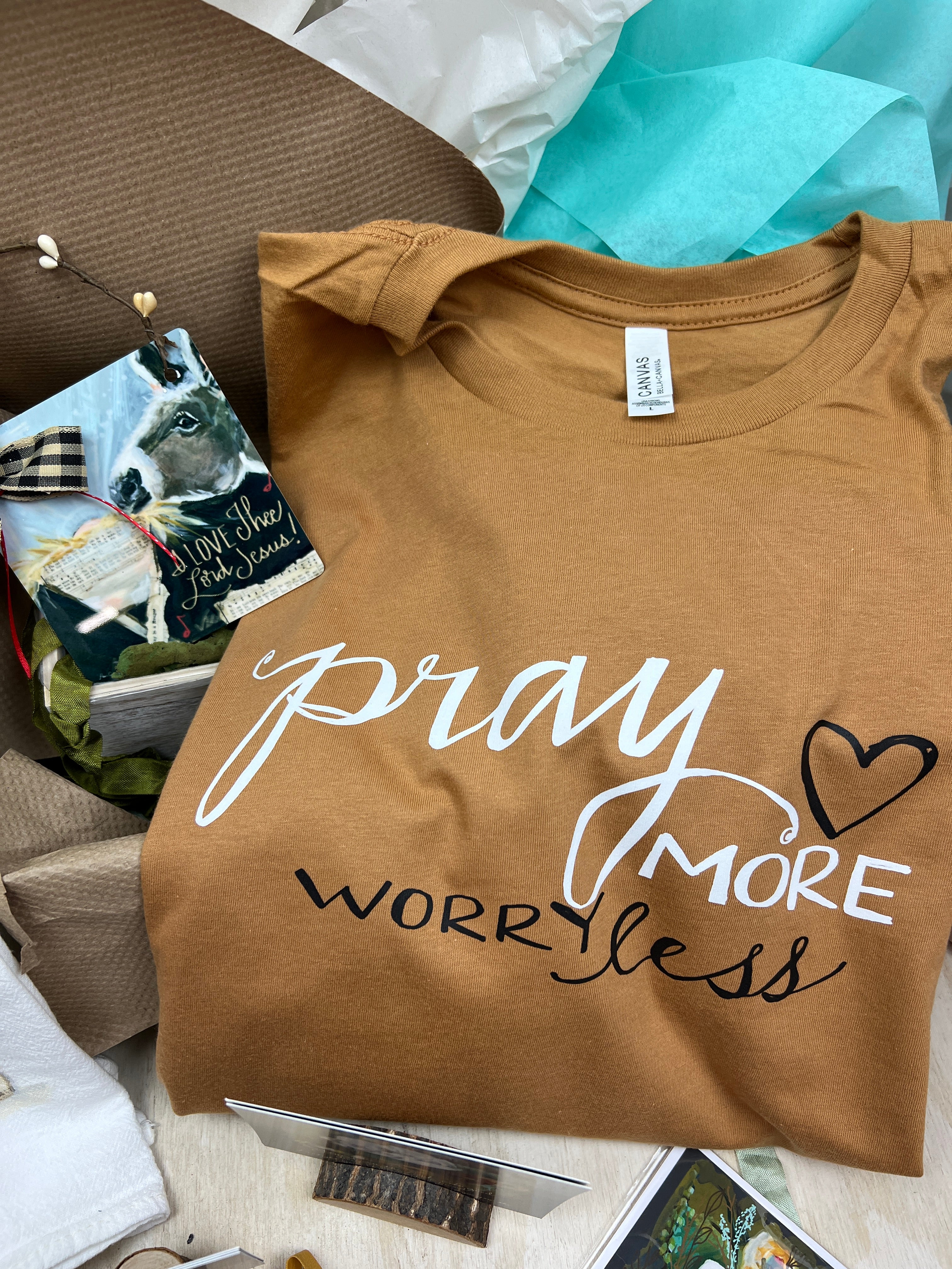 "Pray More Worry Less" T-Shirt