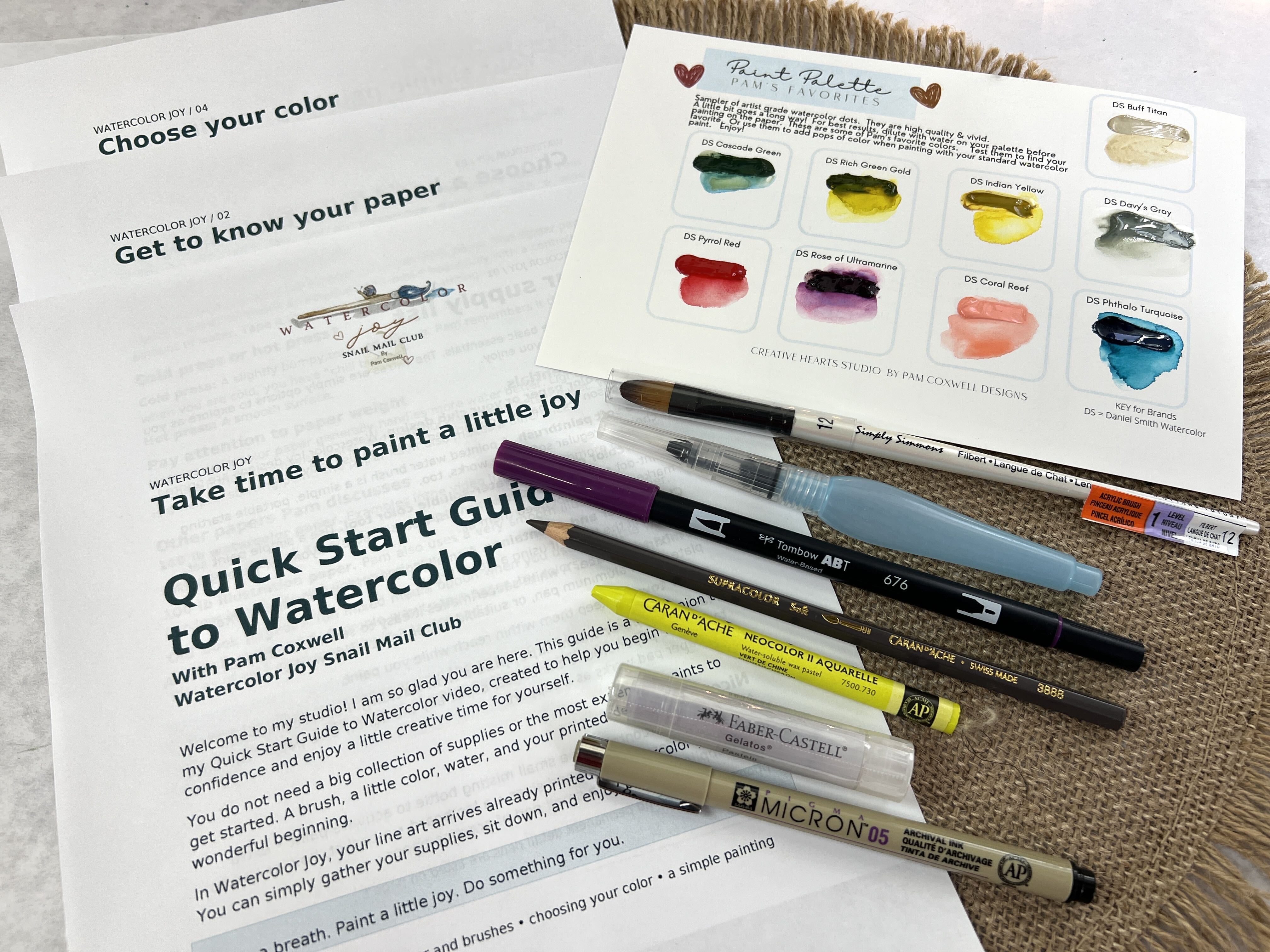 Watercolor Starter Kit