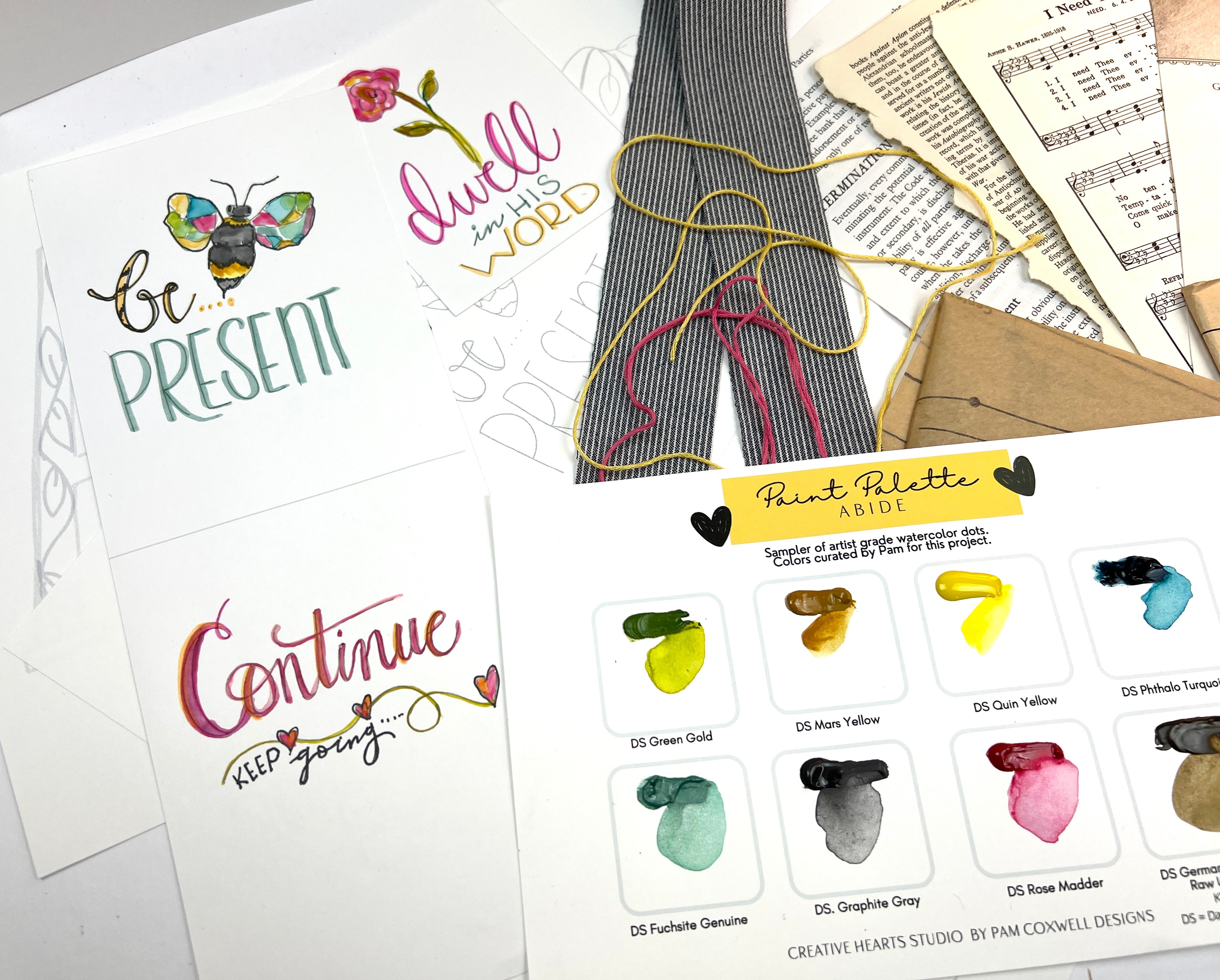 Abide Lettering Projects Kit