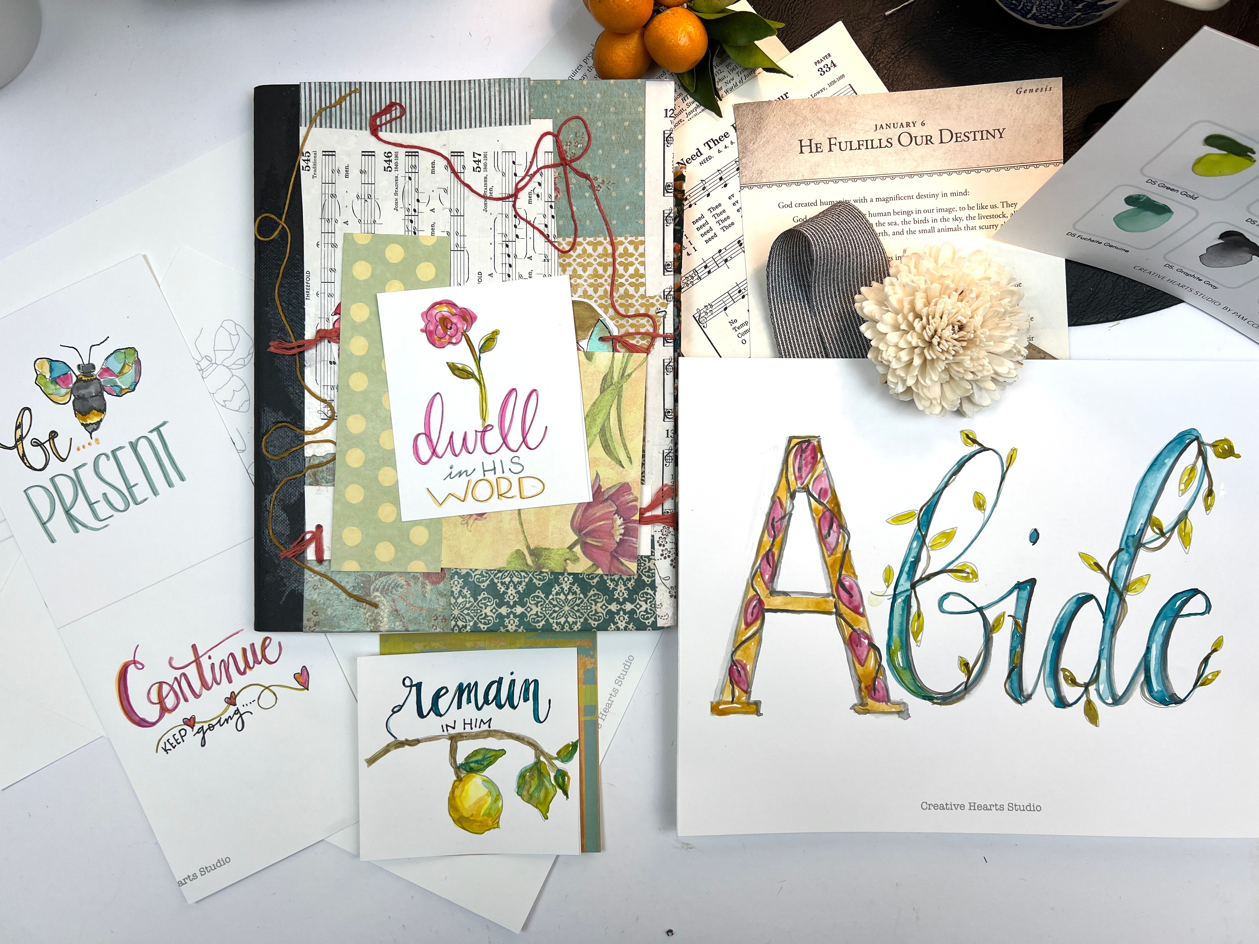 Abide Lettering Projects Kit