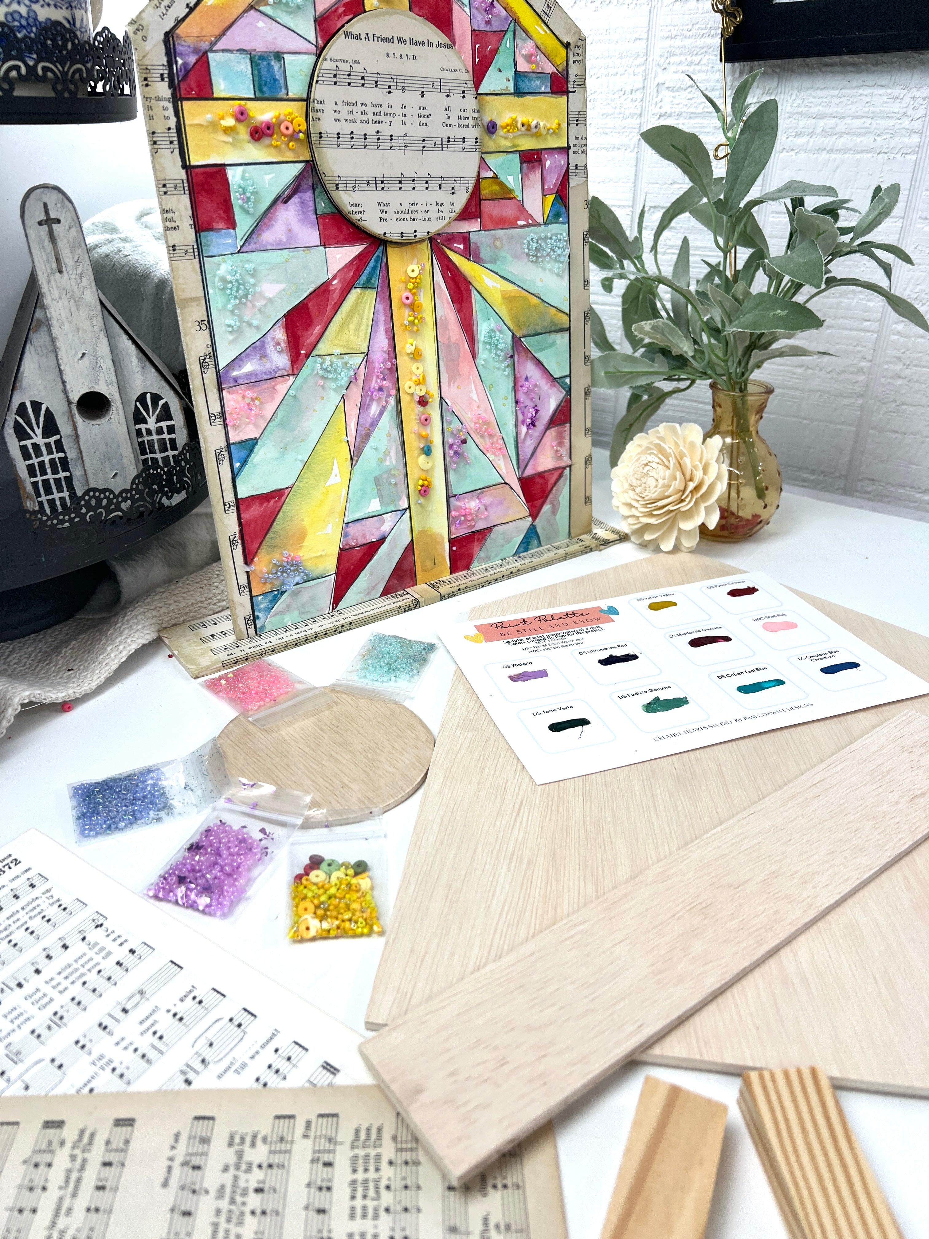 Spring Light: Stained Glass Window Kit