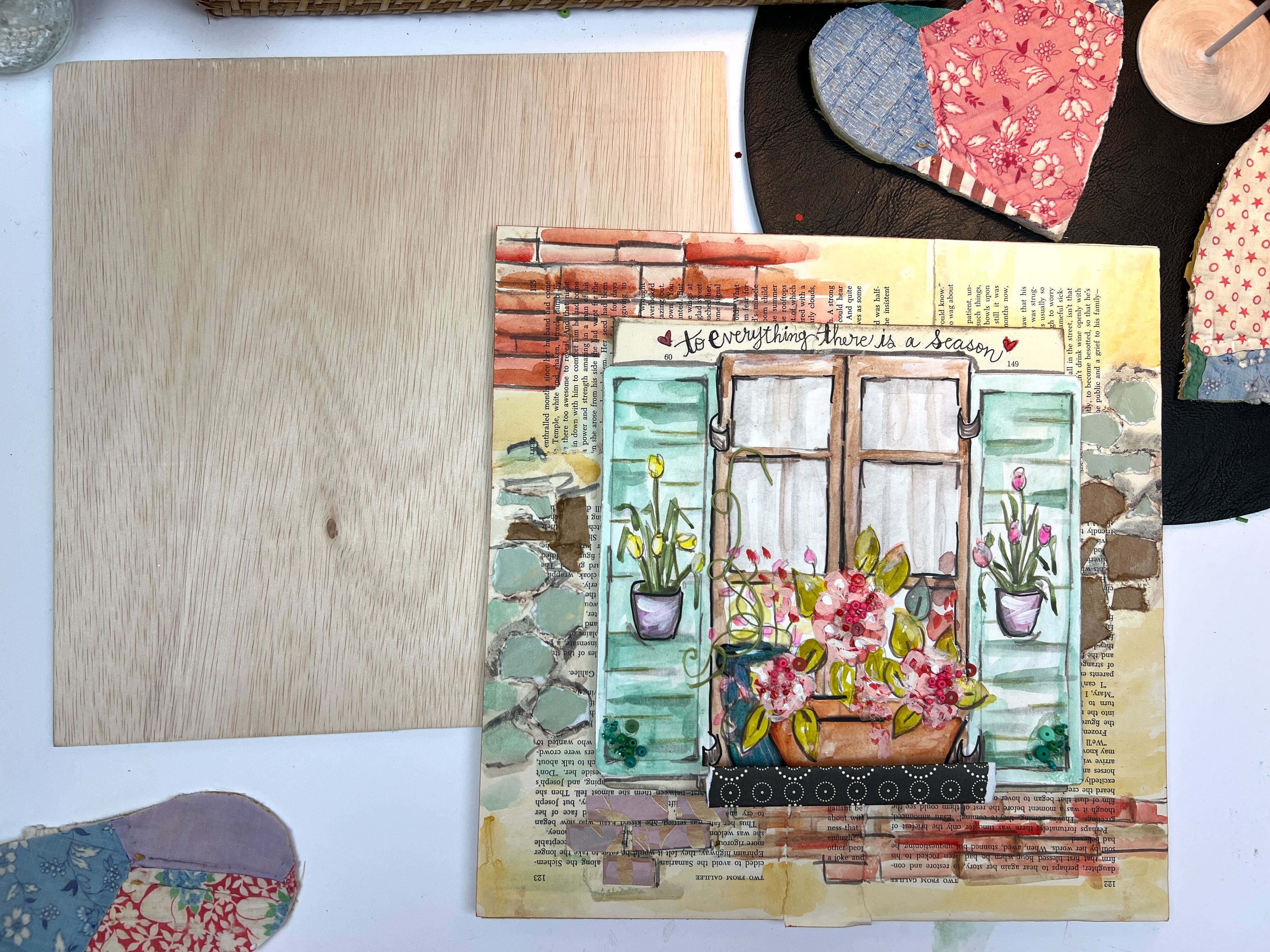 Interchangeable Painted Window Project Kit ~ Spring Jingle & Mingle