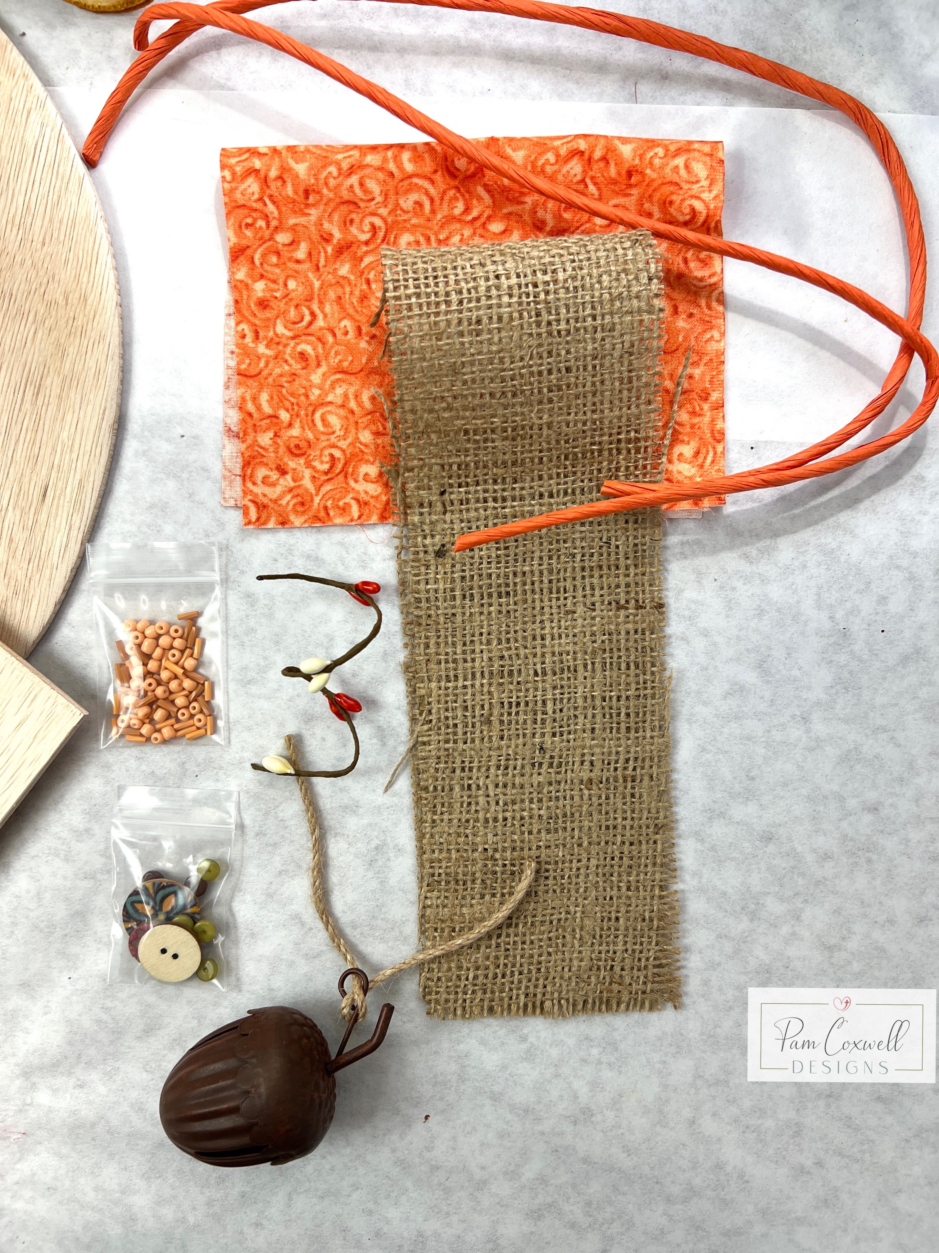 Harvest Porch Leaner Mixed Media Kit