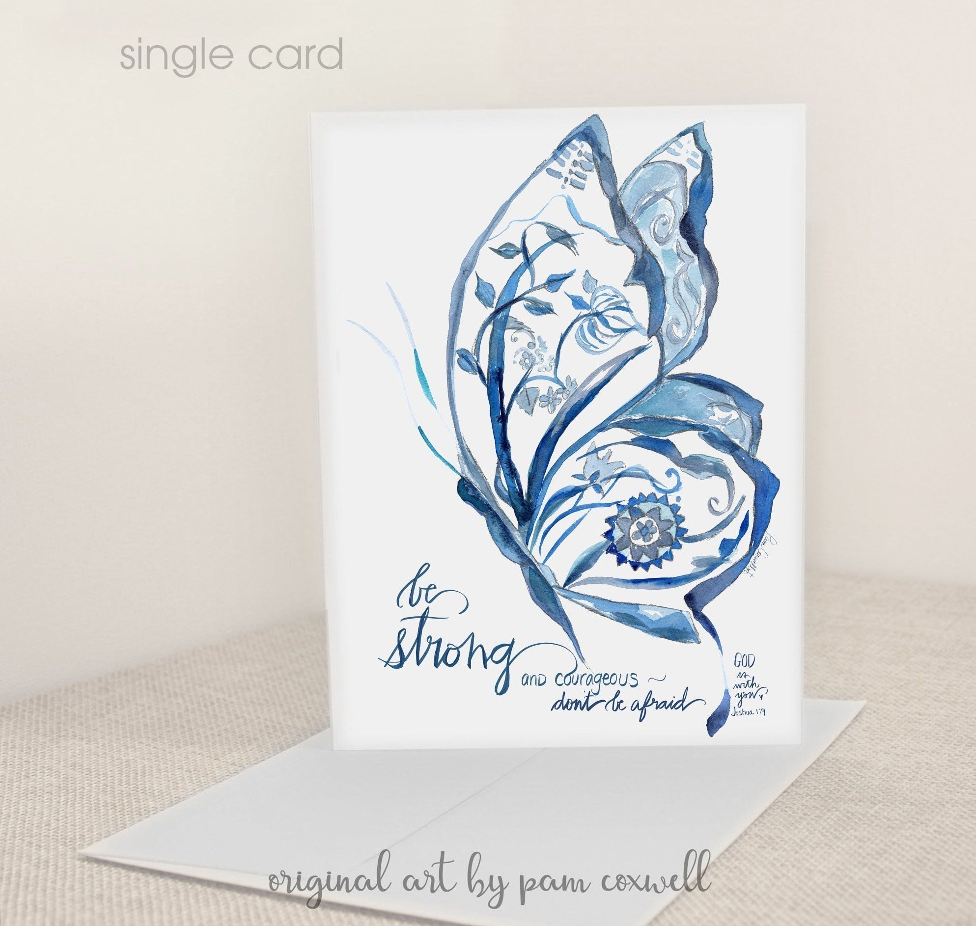 Strong Butterfly - Notecards