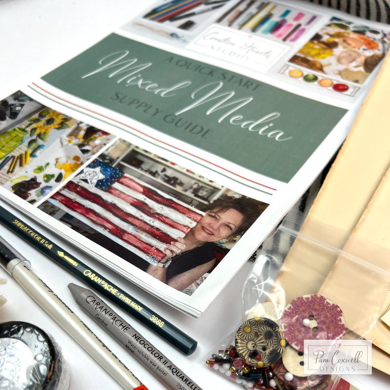 Creative Hearts Studio Membership + Mixed Media Kit Bonus