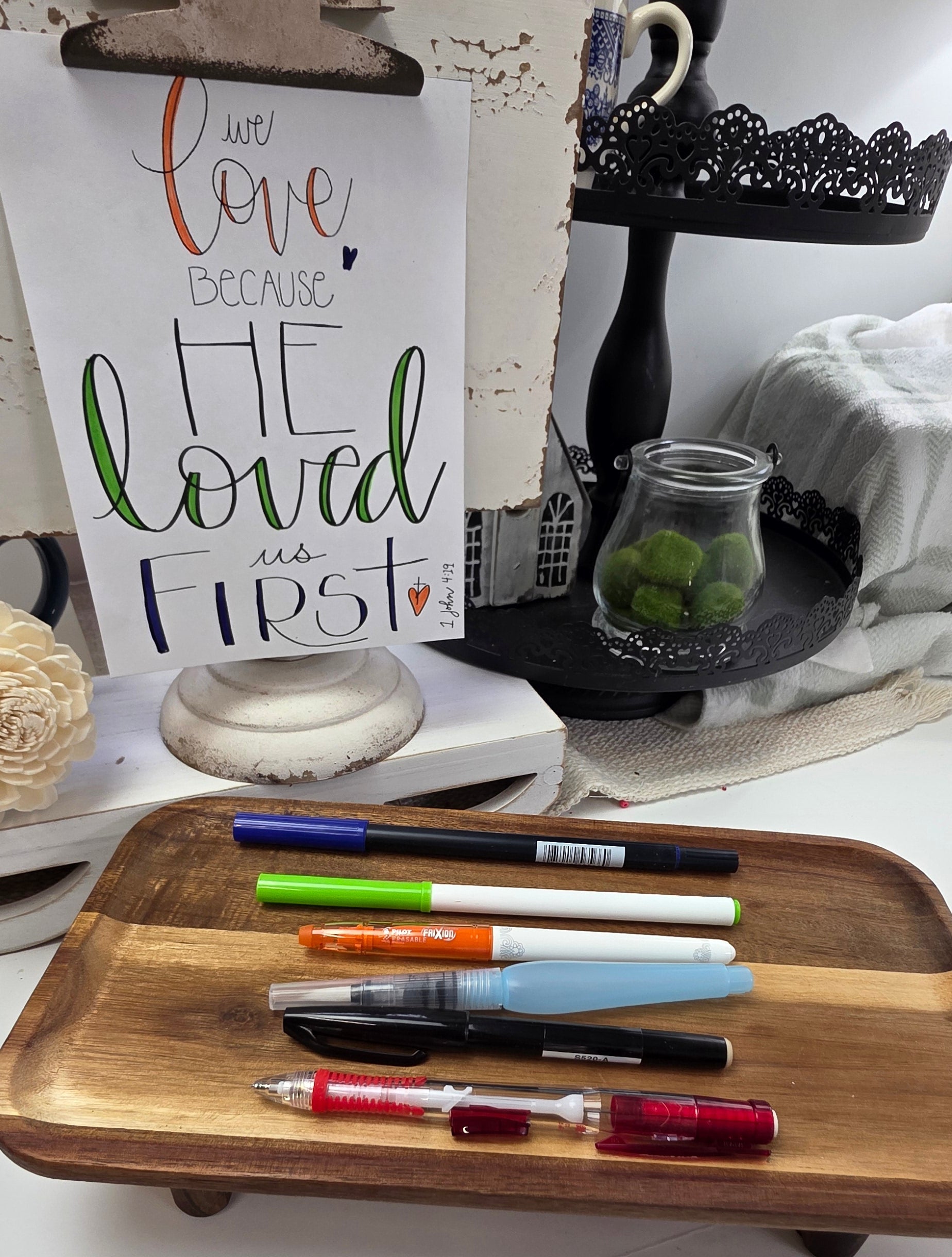 Lettering and Scripture Journaling ~ Tools