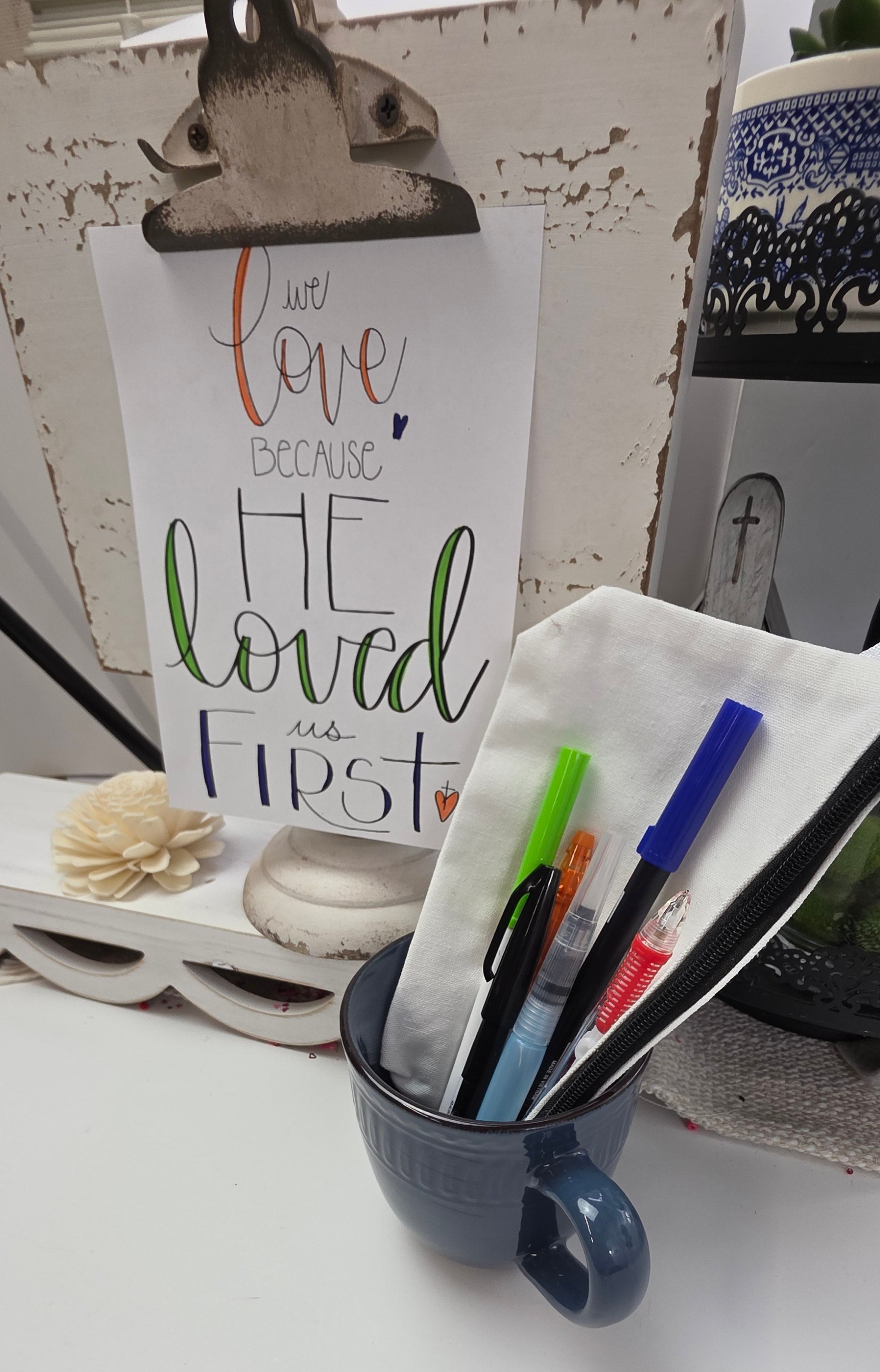 Lettering and Scripture Journaling ~ Tools