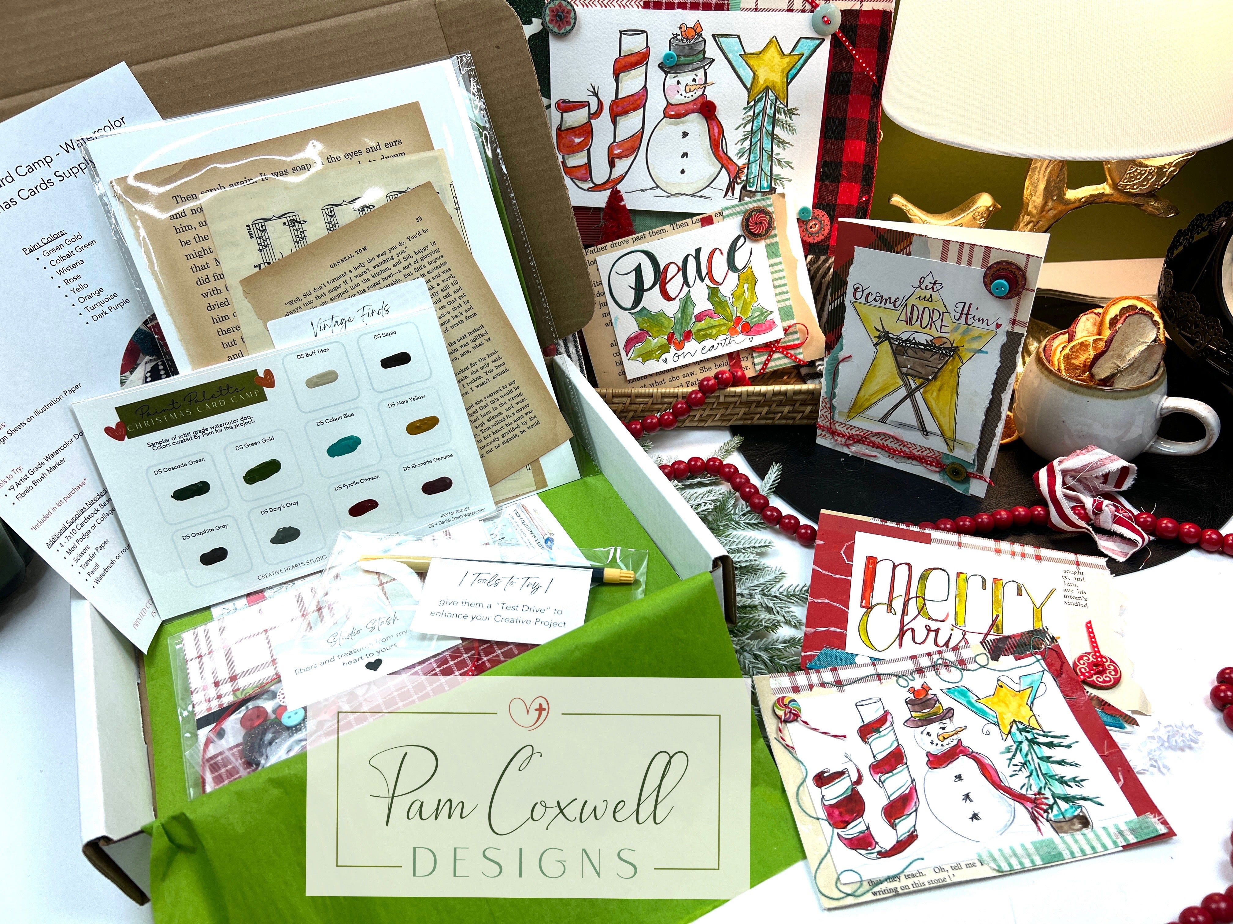 Christmas Card Camp Project Kit