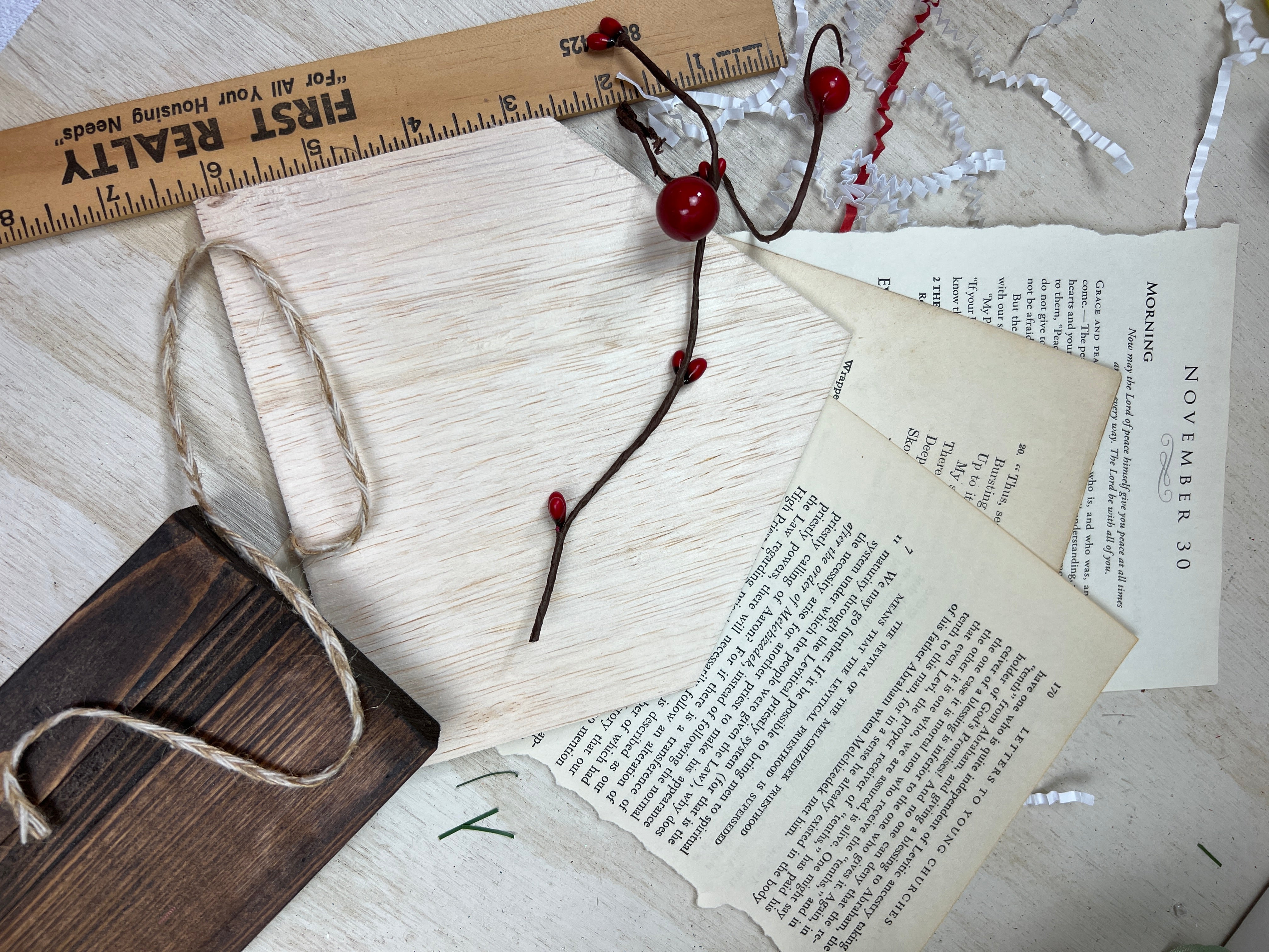 DIY Manger Card Holder Kit