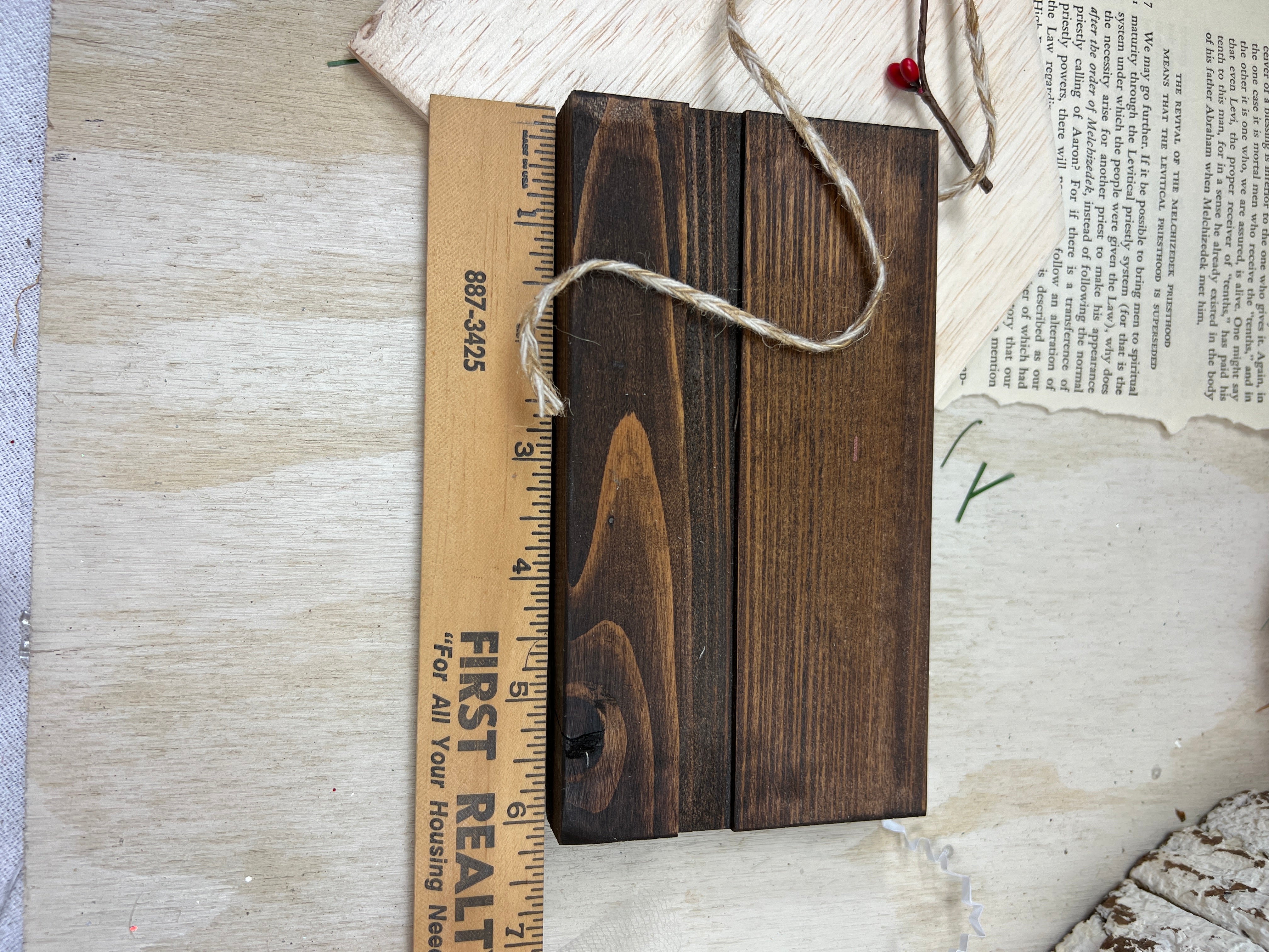 DIY Manger Card Holder Kit
