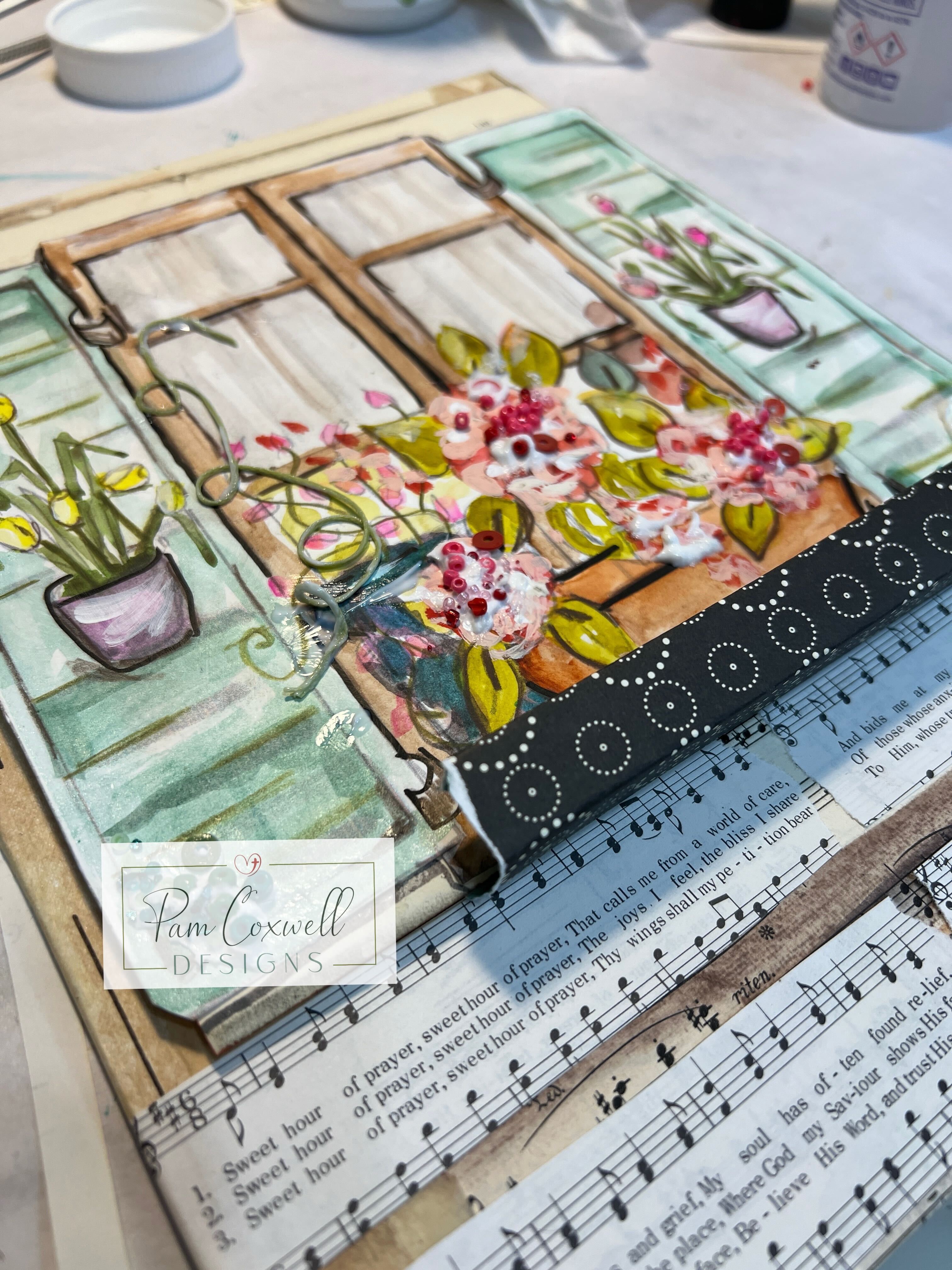 Interchangeable Painted Window Project Kit ~ Spring Jingle & Mingle